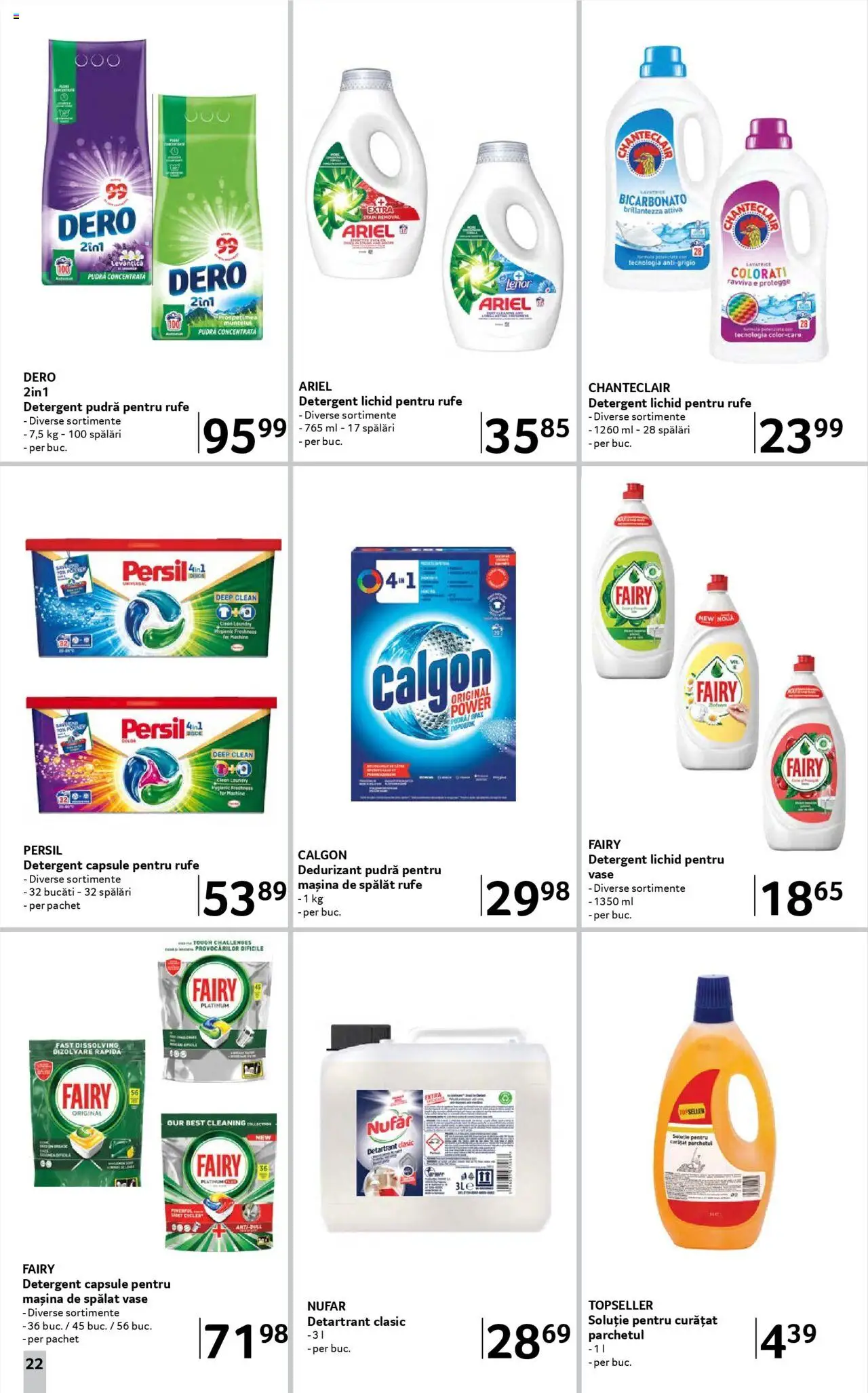 Catalog Selgros 5 - 17 Septembrie 2025 | Pagina 22 | Produse: Mașină De Spălat, Pudră, Detergent, Capsule pentru mașina de spălat
