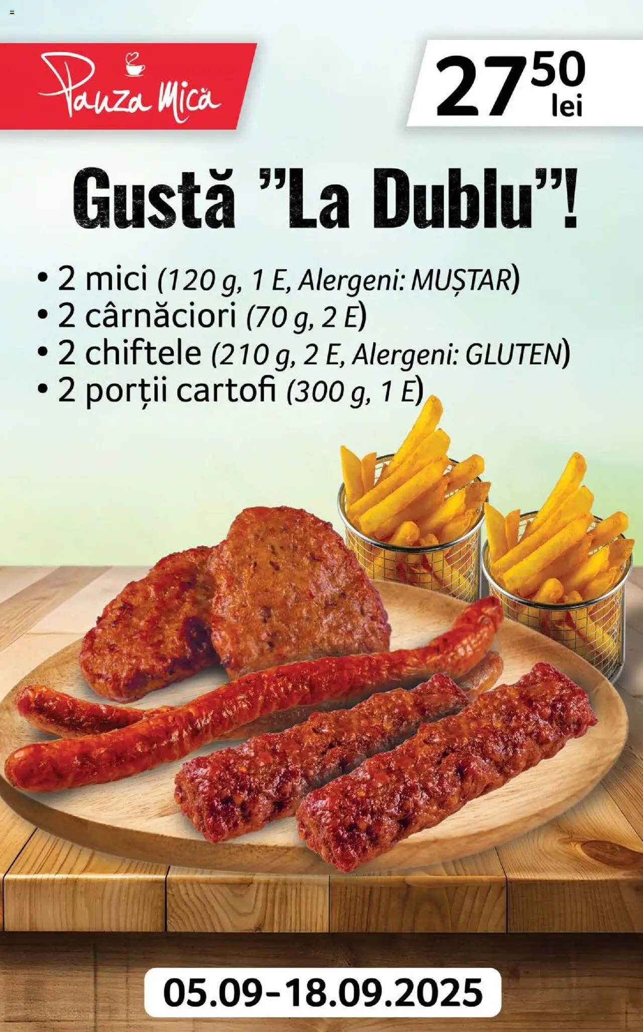 Catalog Selgros 5 - 17 Septembrie 2025 | Pagina 3 | Produse: Mici, Muștar, Chiftele, Cartofi