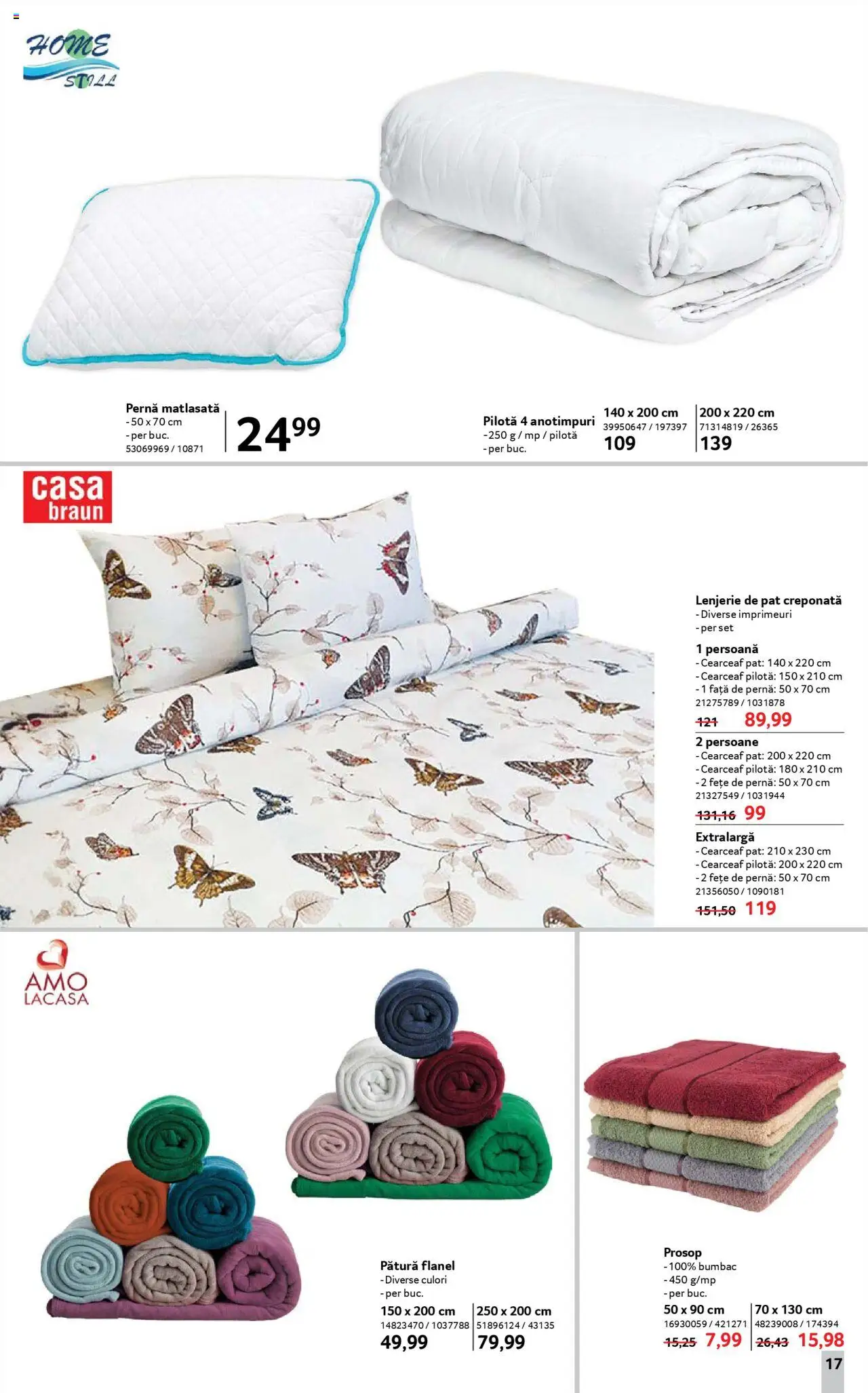 Catalog Selgros 5 - 17 Septembrie 2025 | Pagina 17 | Produse: Pat, Lenjerie de pat, Pernă, Față de pernă