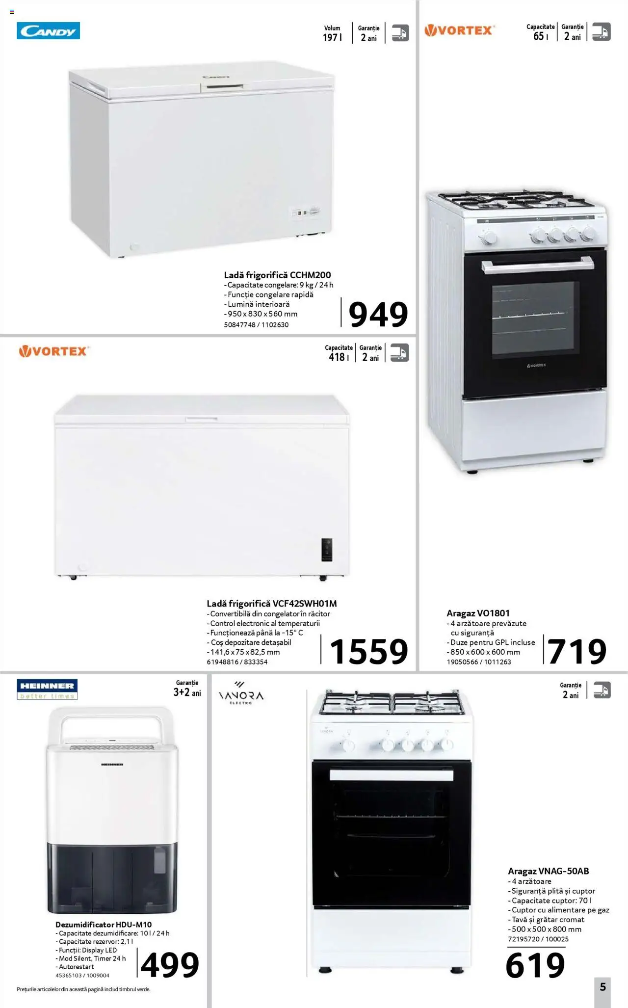 Catalog Selgros 5 - 17 Septembrie 2025 | Pagina 5 | Produse: Tavuk suyu, Congelator, Cuptor, Coș