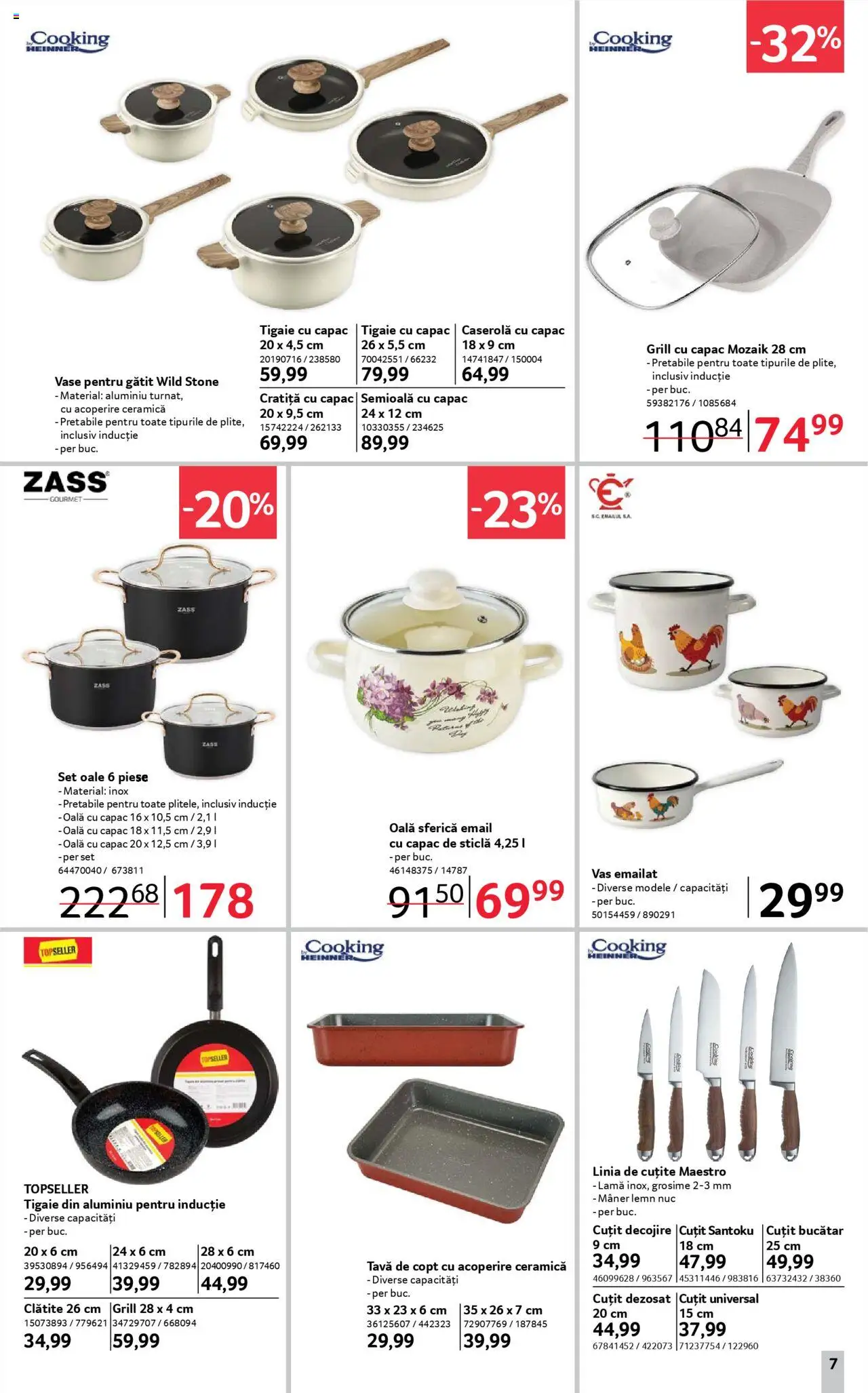 Catalog Selgros 5 - 17 Septembrie 2025 | Pagina 7 | Produse: Grill, Oală, Cuțit, Clătite