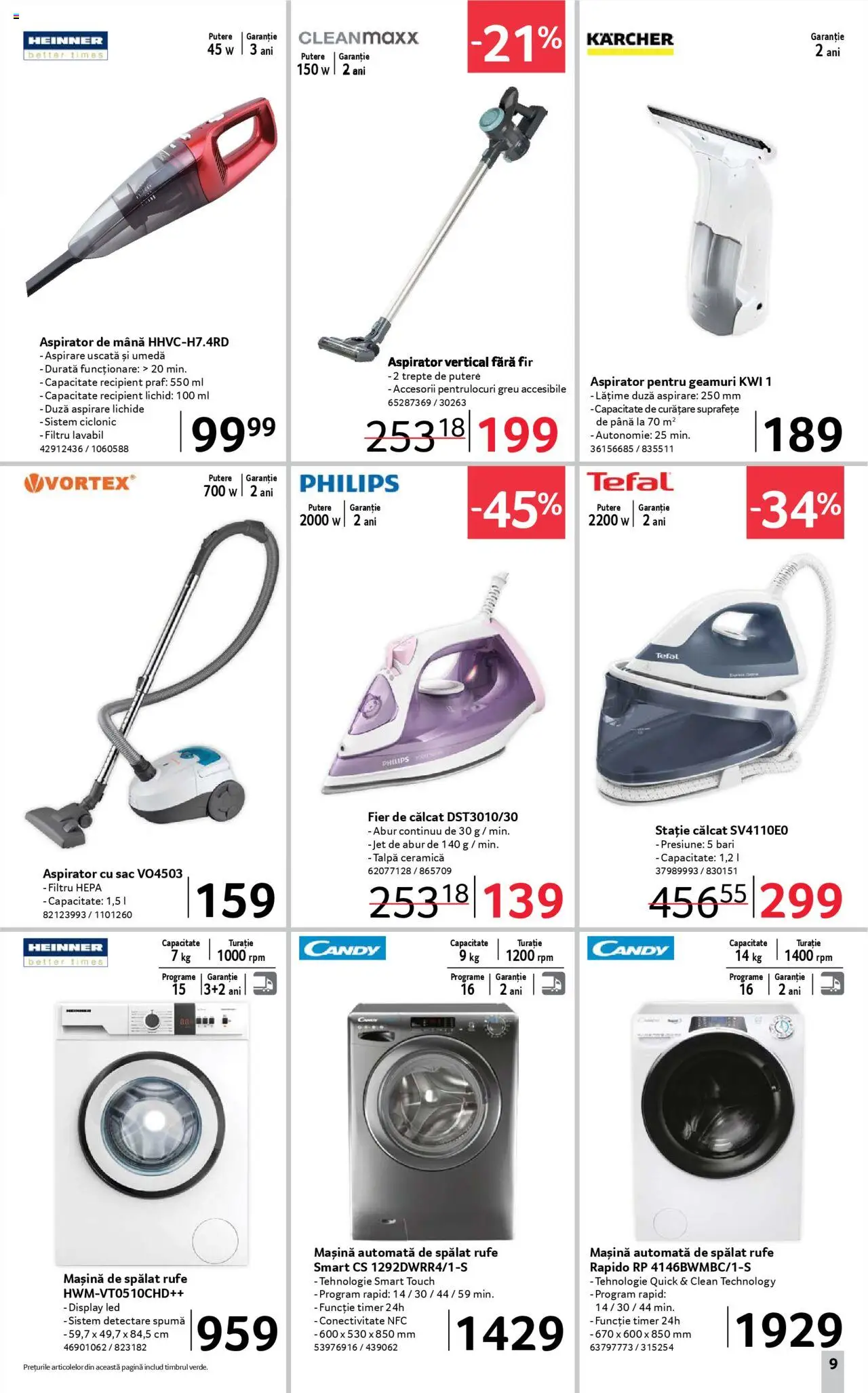 Catalog Selgros 5 - 17 Septembrie 2025 | Pagina 9 | Produse: Enginar, Pomelo, Mașină De Spălat, Babak
