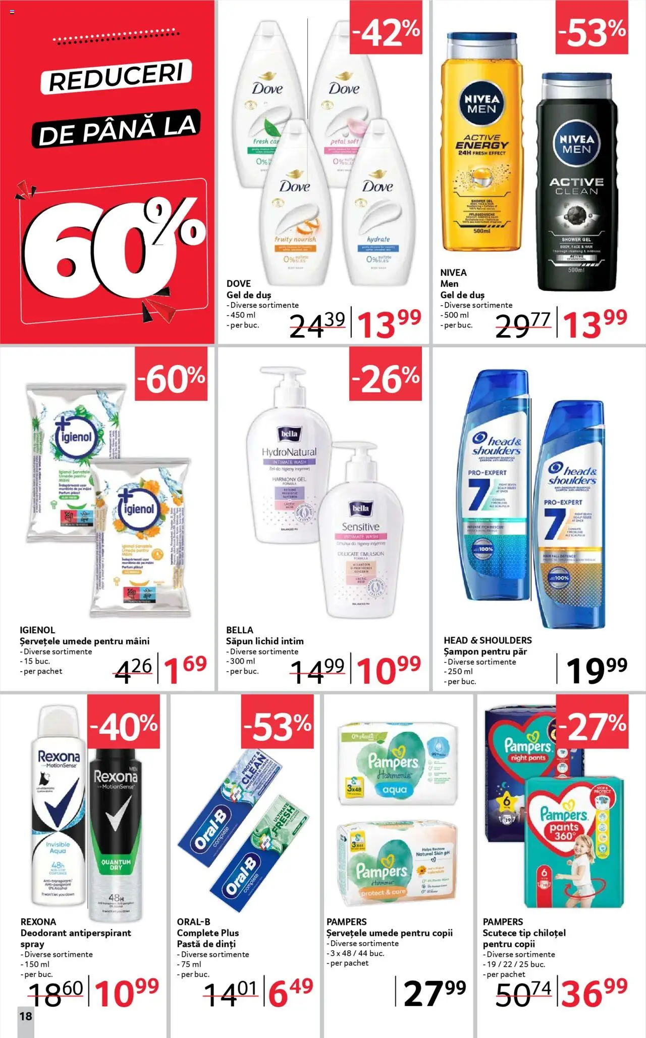 Catalog Selgros 5 - 17 Septembrie 2025 | Pagina 18 | Produse: Duș, Deodorant, Antiperspirant, Pastă de dinți