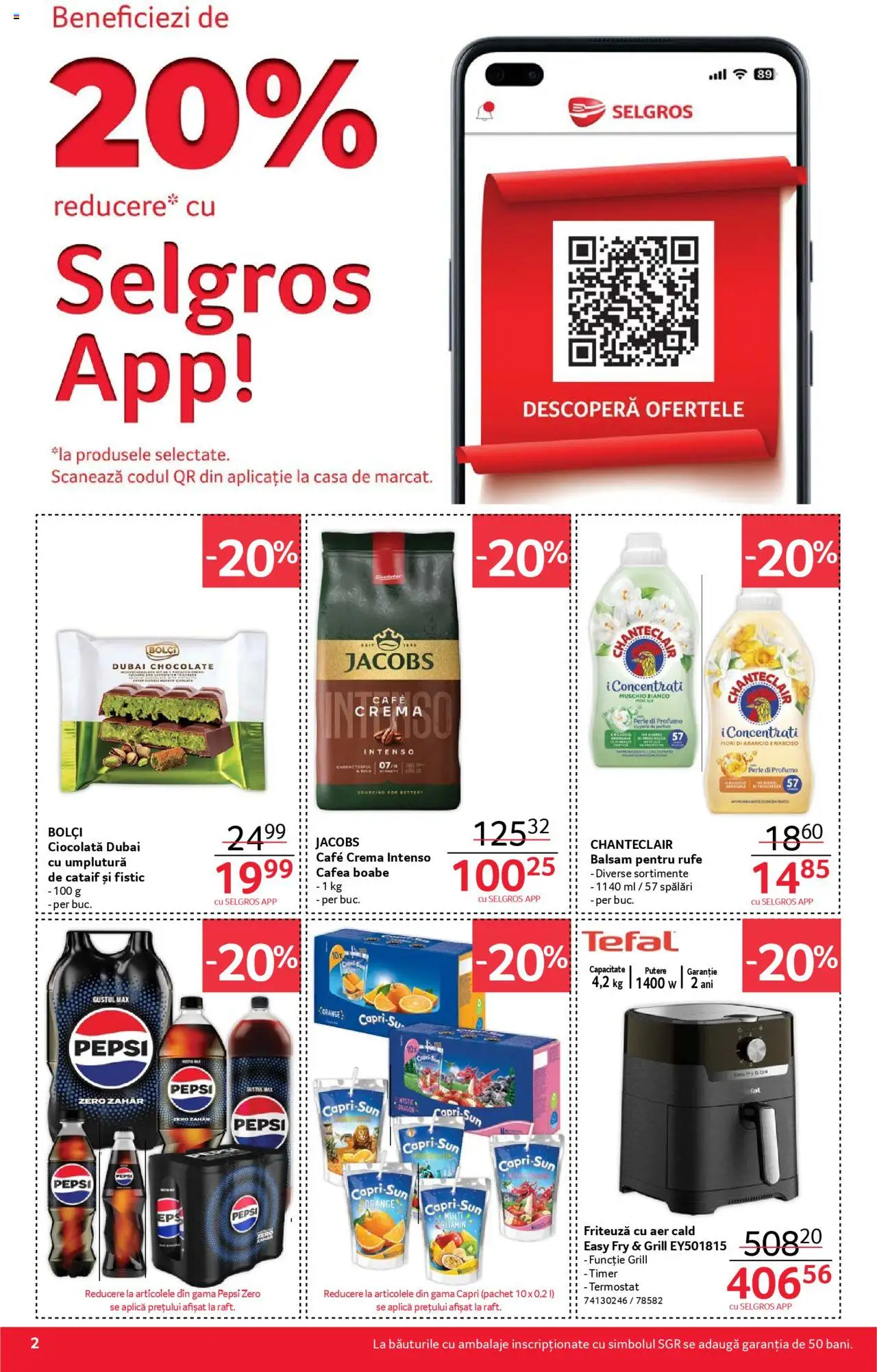 Catalog Selgros 5 - 17 Septembrie 2025 | Pagina 2 | Produse: Akrilik boya, Raft, Cafea, Ciocolată