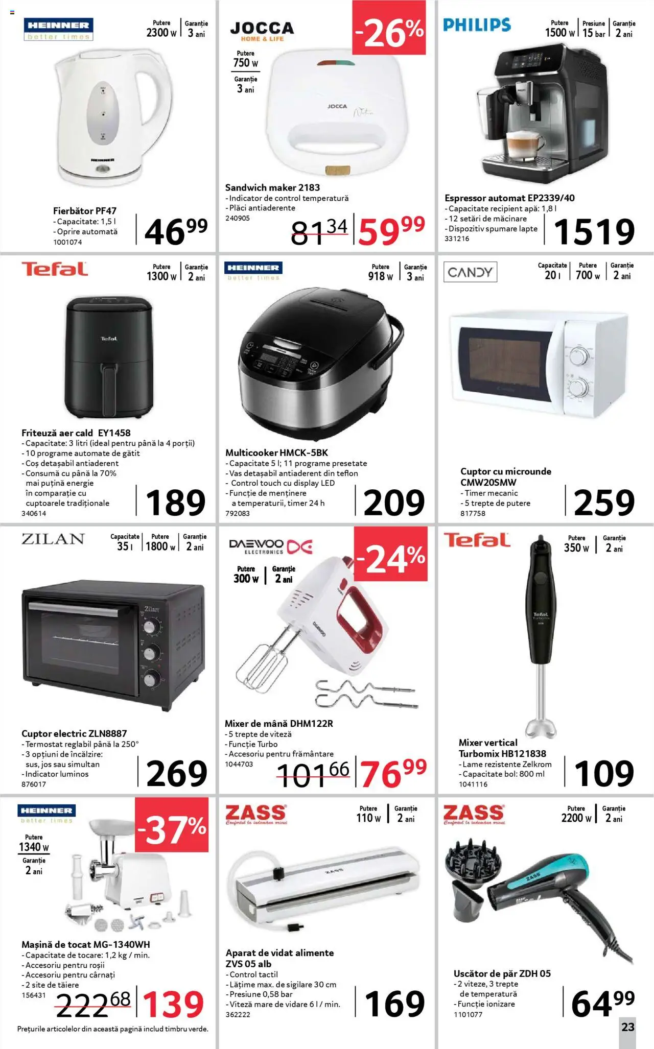Catalog Selgros 5 - 17 Septembrie 2025 | Pagina 23 | Produse: Mașină de tocat, Coș, Babak, Roșii