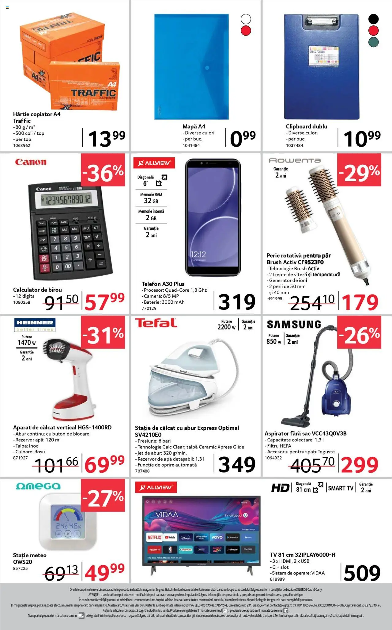 Catalog Selgros 5 - 17 Septembrie 2025 | Pagina 24 | Produse: Calculator, Top, Çikolatalı gofret, Perie