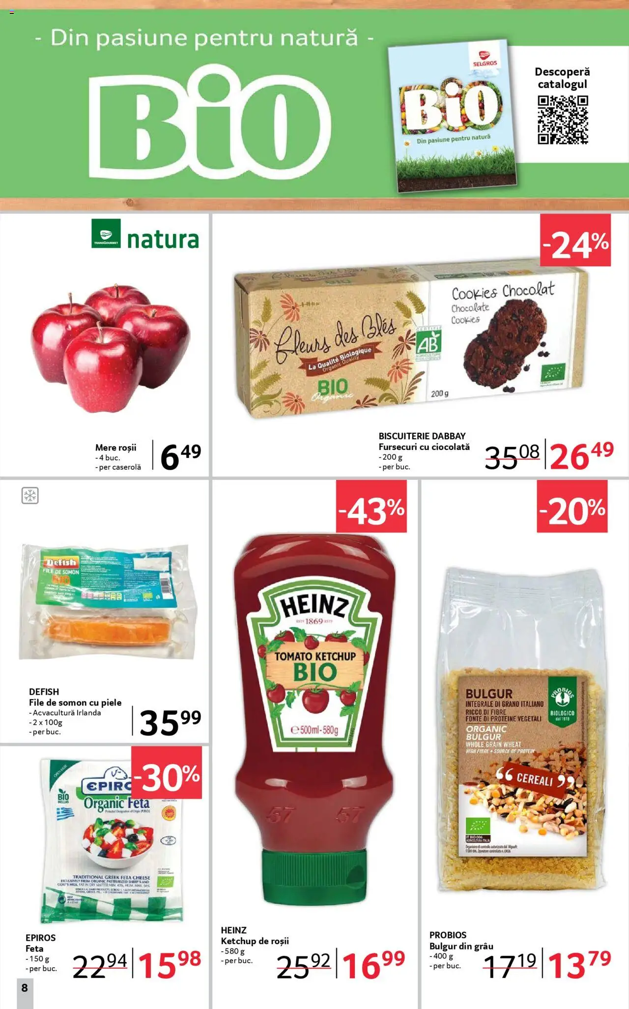 Catalog Selgros 5 - 17 Septembrie 2025 | Pagina 8 | Produse: Masaüstü kılıfı, Ciocolată, Mere, Ketchup