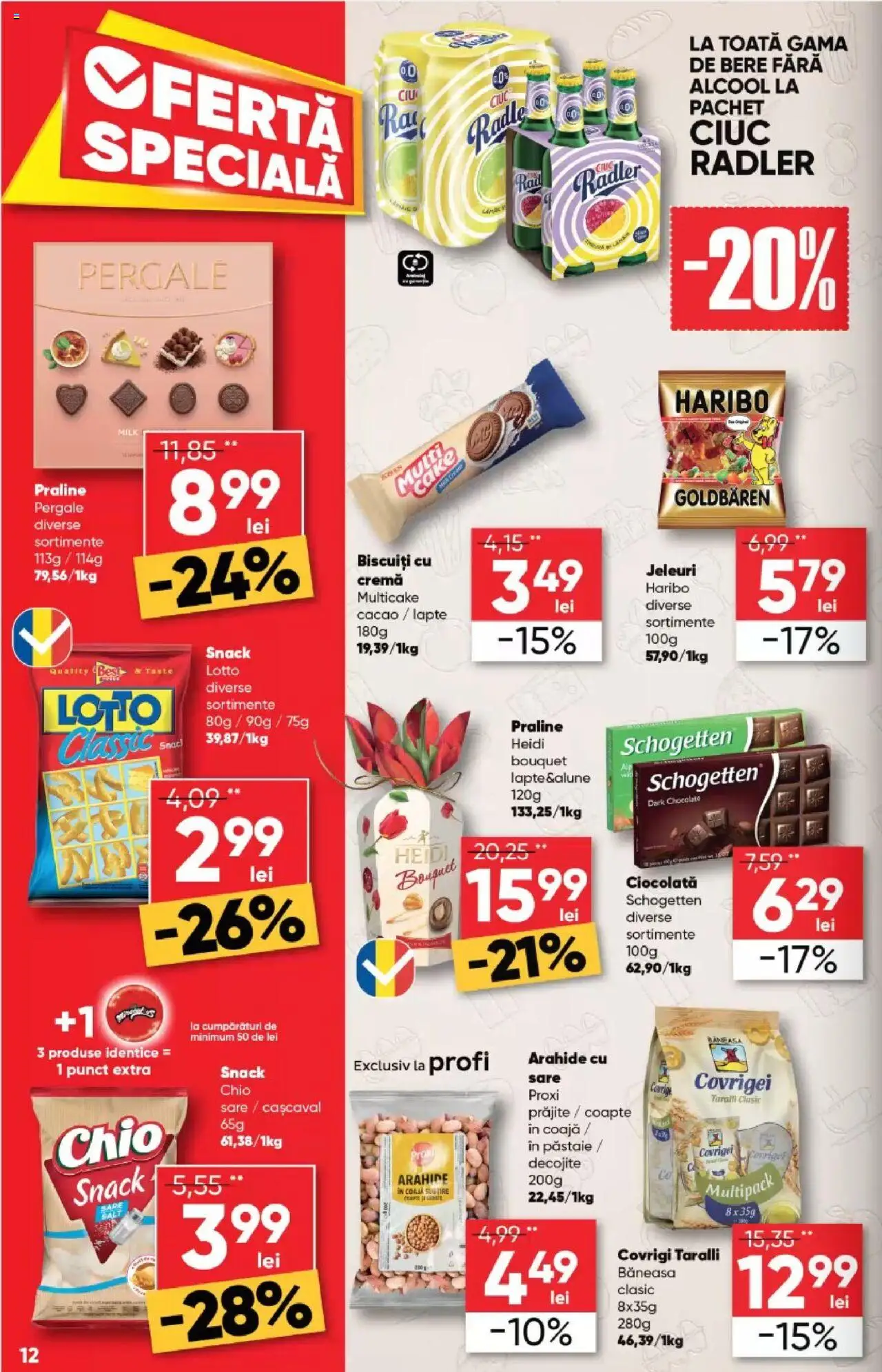 Catalog Profi 3 - 15 Septembrie 2025 | Pagina 12 | Produse: Cașcaval, Arahide, Praline, Ciocolată