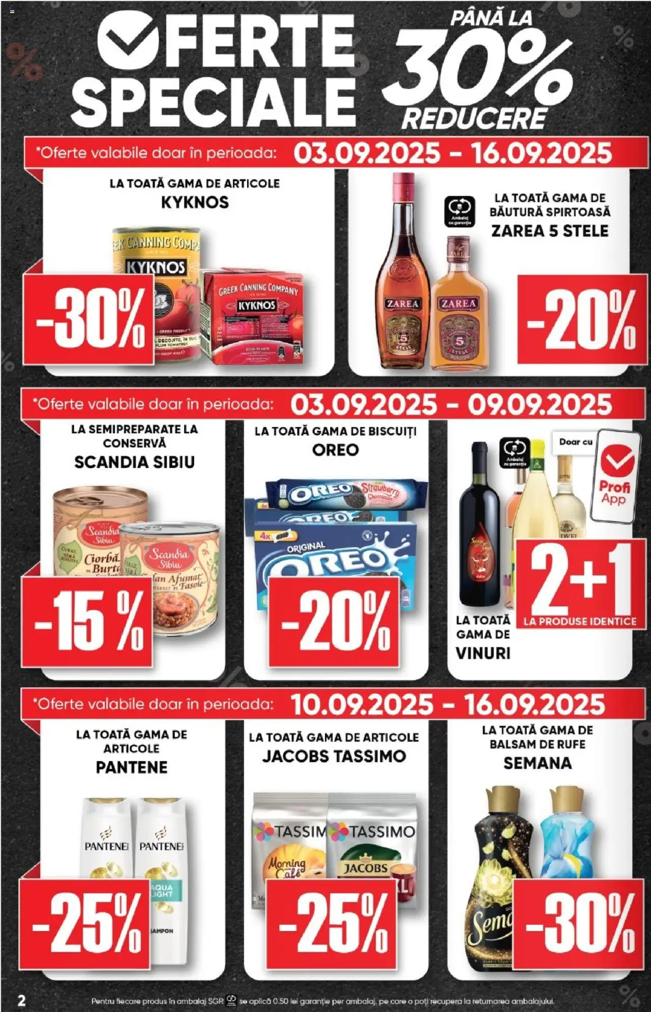 Catalog Profi 3 - 15 Septembrie 2025 | Pagina 2 | Produse: Balsam, Köpek çiti, Balsam de rufe, Biscuiți