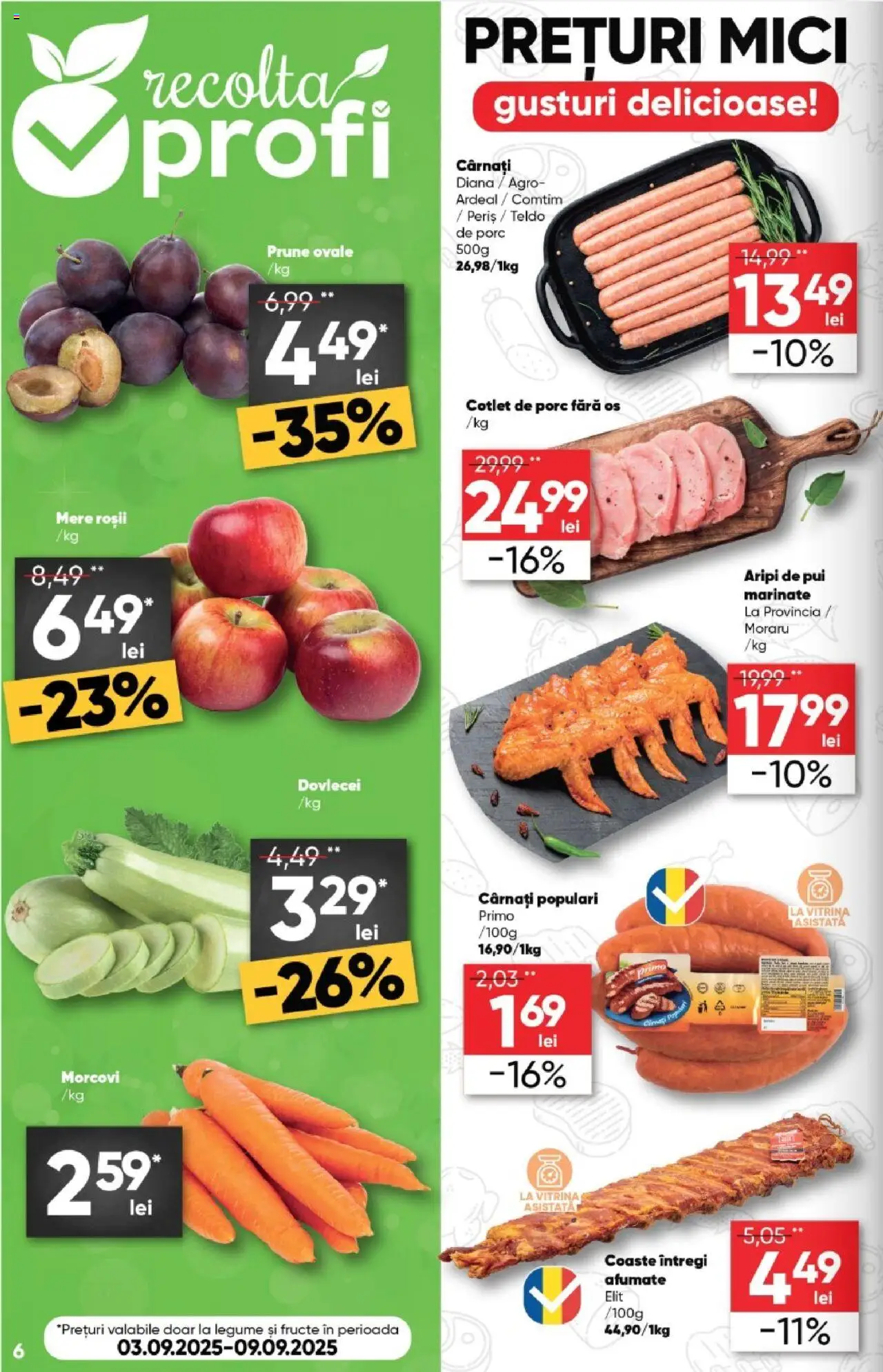 Catalog Profi 3 - 15 Septembrie 2025 | Pagina 6 | Produse: Mere, Roșii, Prune, Morcovi