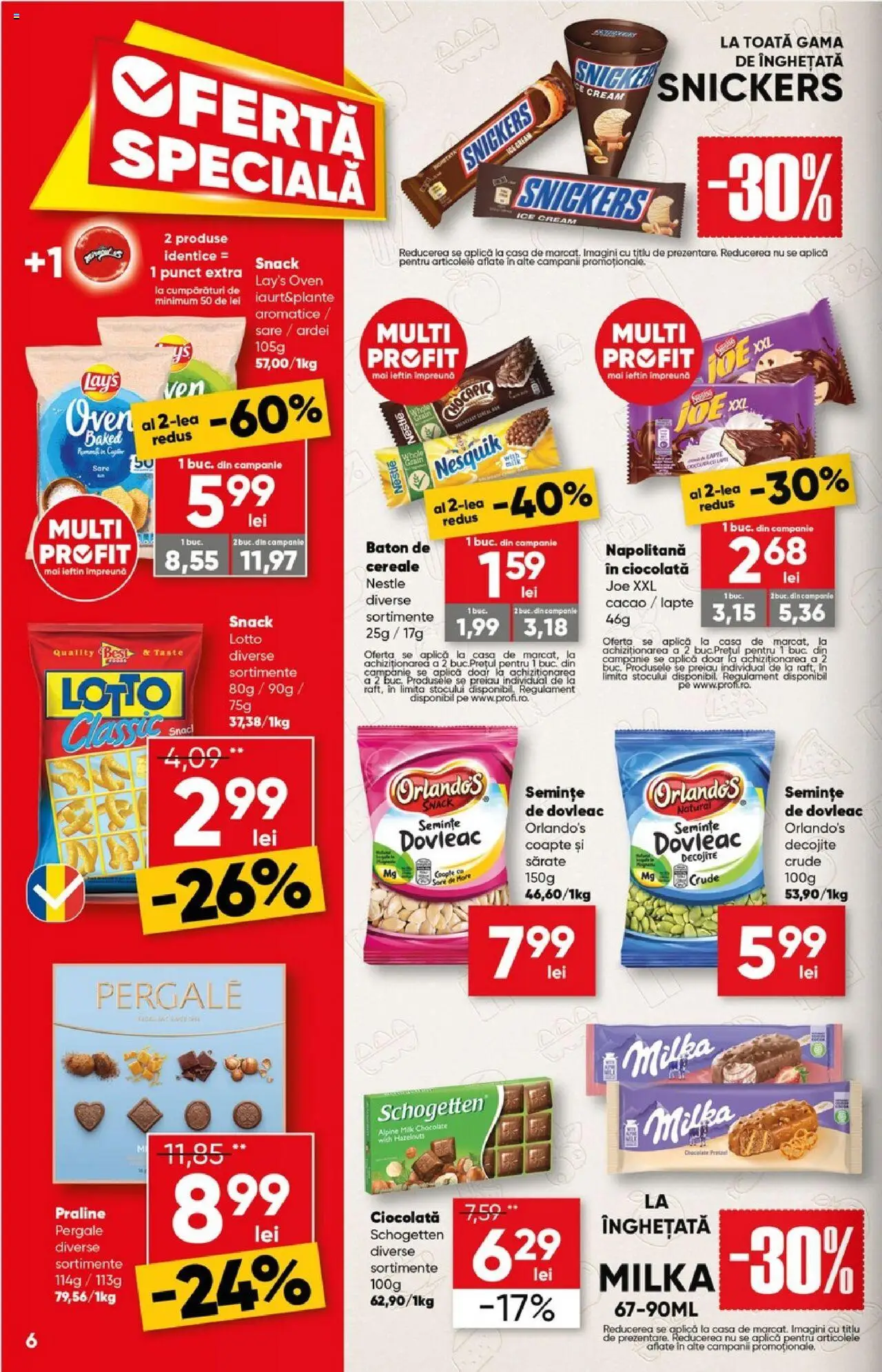 Catalog Profi 3 - 15 Septembrie 2025 | Pagina 6 | Produse: Dovleac, Praline, Cereale, Cacao