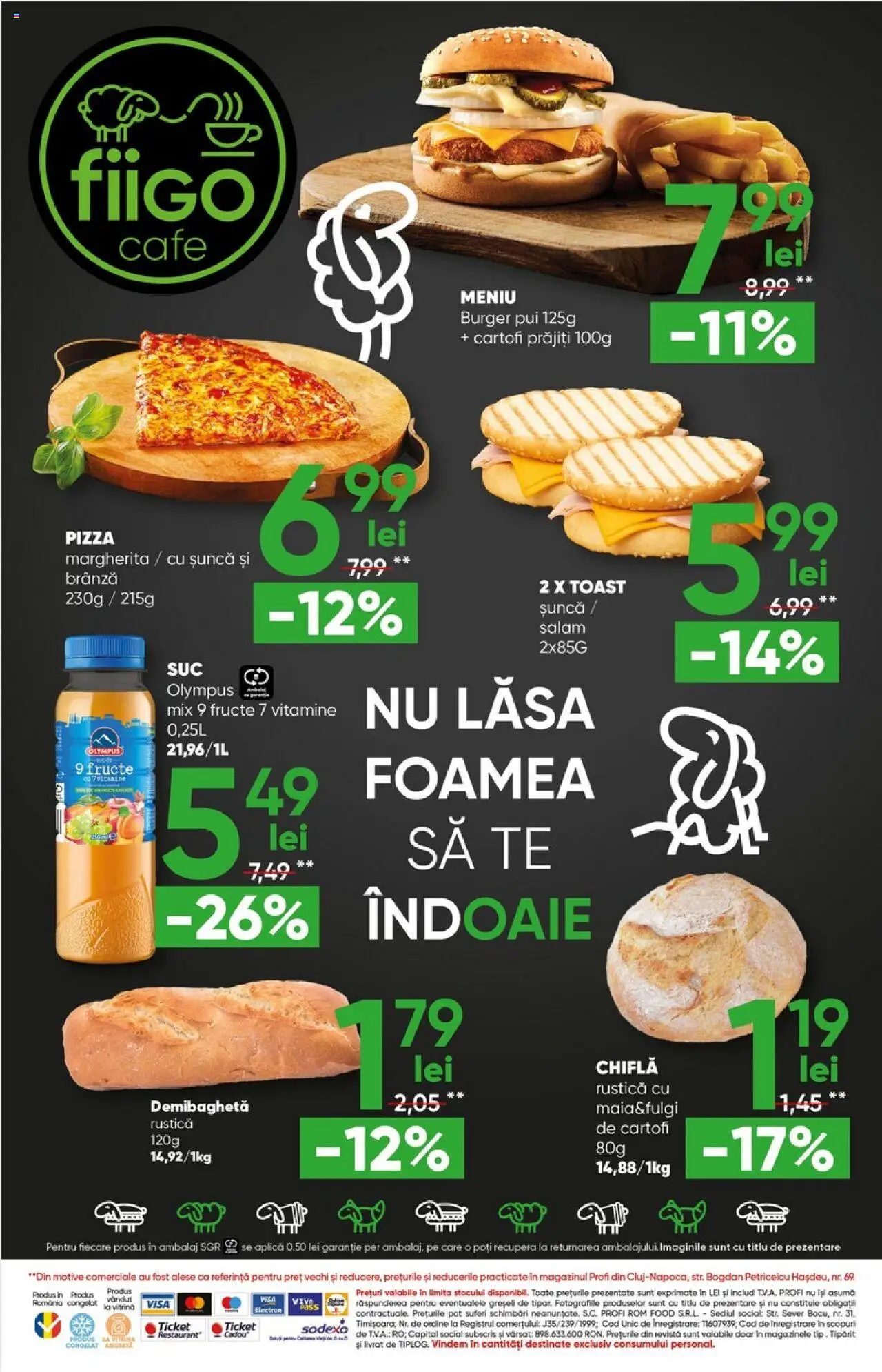 Catalog Profi 3 - 15 Septembrie 2025 | Pagina 8 | Produse: Hacıyatmaz Kedi Oyuncağı, Vitrină, Pizza, Fructe
