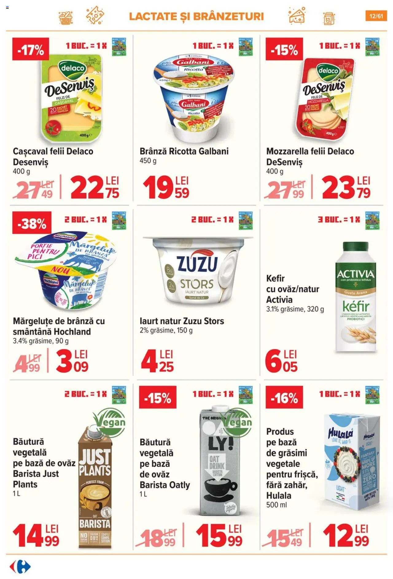 Catalog Carrefour 3 - 15 Septembrie 2025 | Pagina 13 | Produse: Light Kedi Konservesi, Masaüstü kılıfı, Mozzarella, Iaurt
