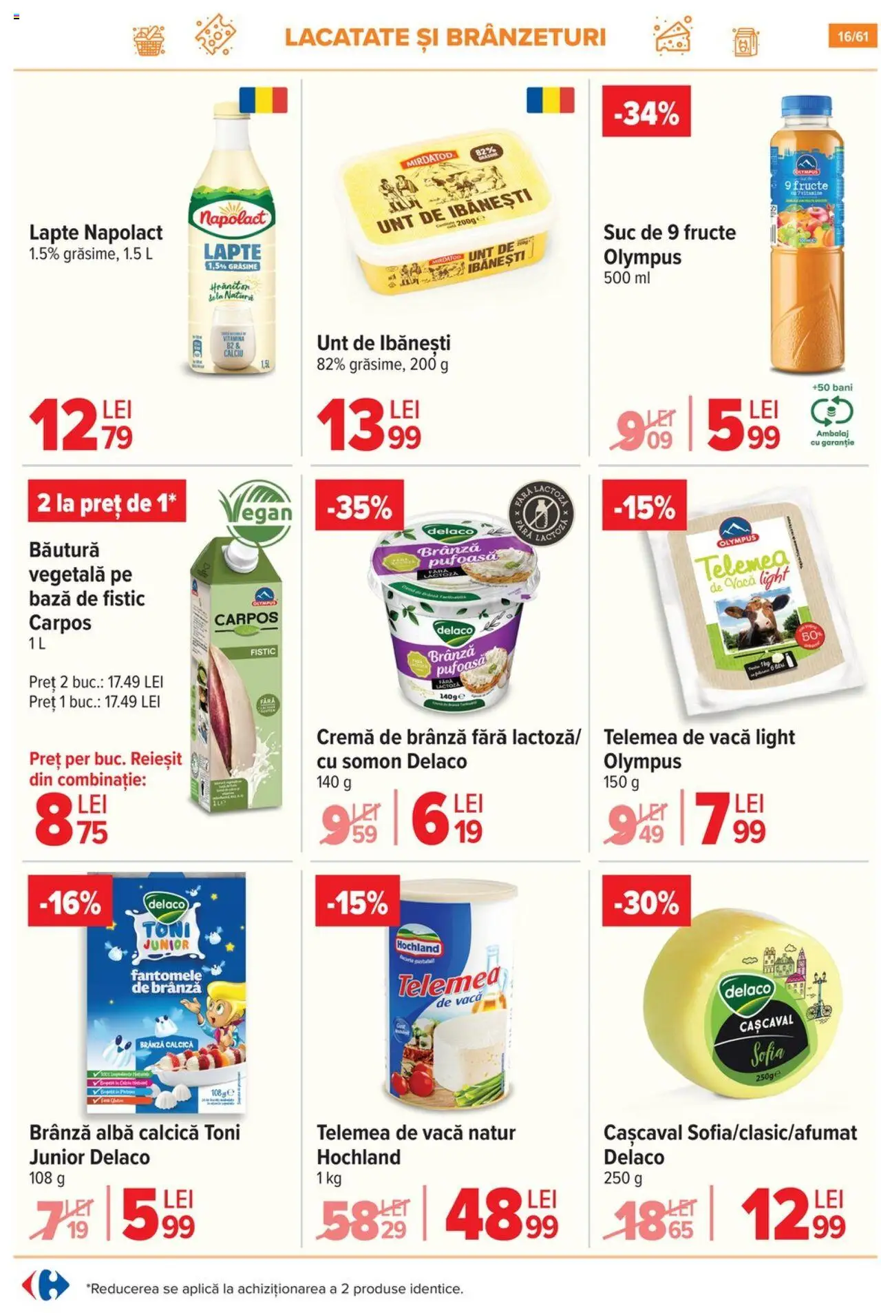 Catalog Carrefour 3 - 15 Septembrie 2025 | Pagina 17 | Produse: Cașcaval, Suc, Fistic, Fructe