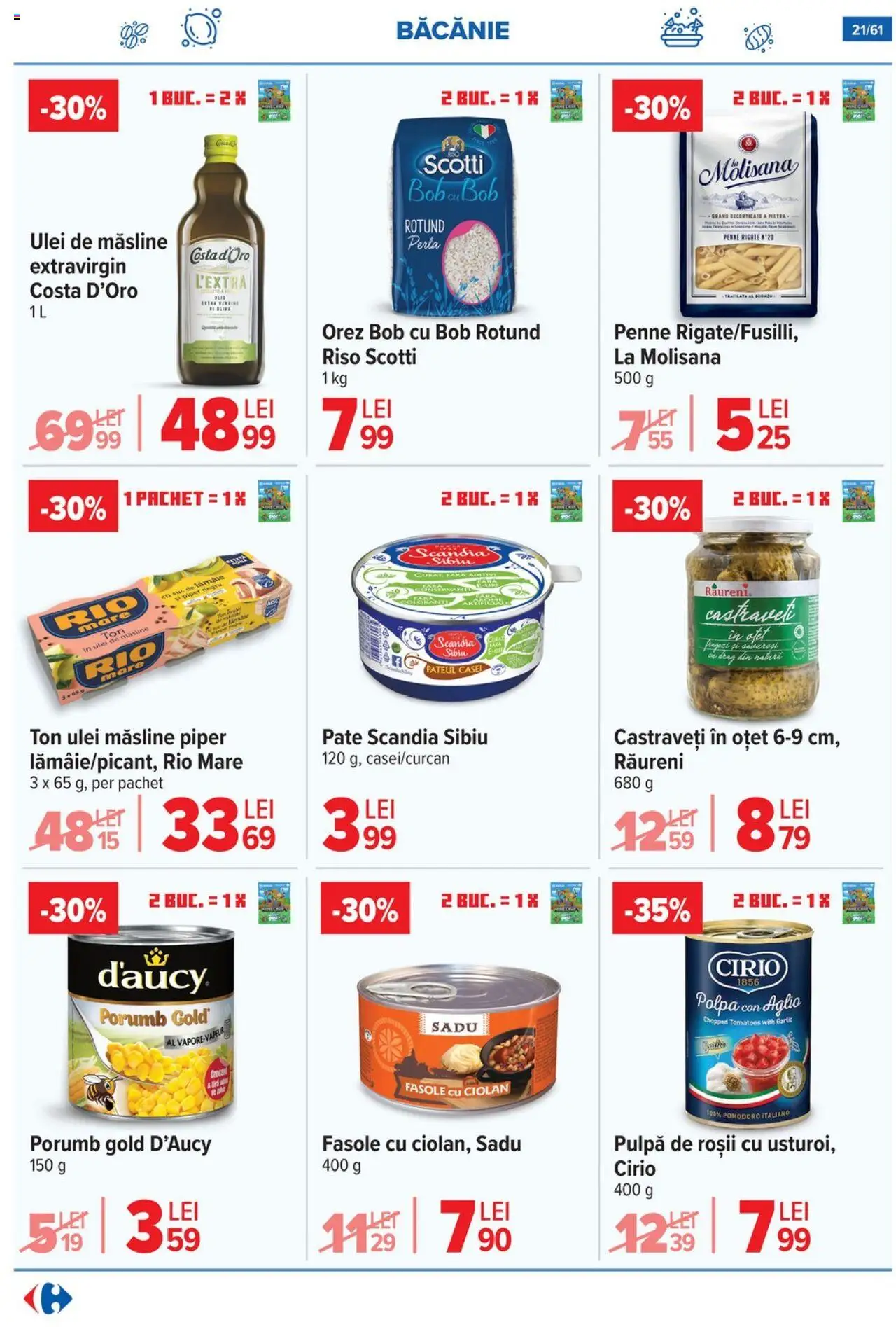 Catalog Carrefour 3 - 15 Septembrie 2025 | Pagina 22 | Produse: Pate, Ulei, Oțet, Roșii