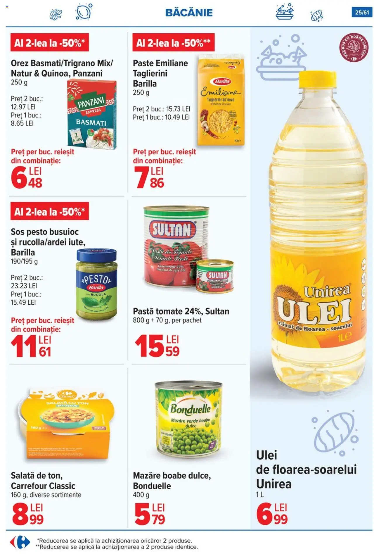 Catalog Carrefour 3 - 15 Septembrie 2025 | Pagina 26 | Produse: Ulei, Pastă de tomate, Paste, Salată