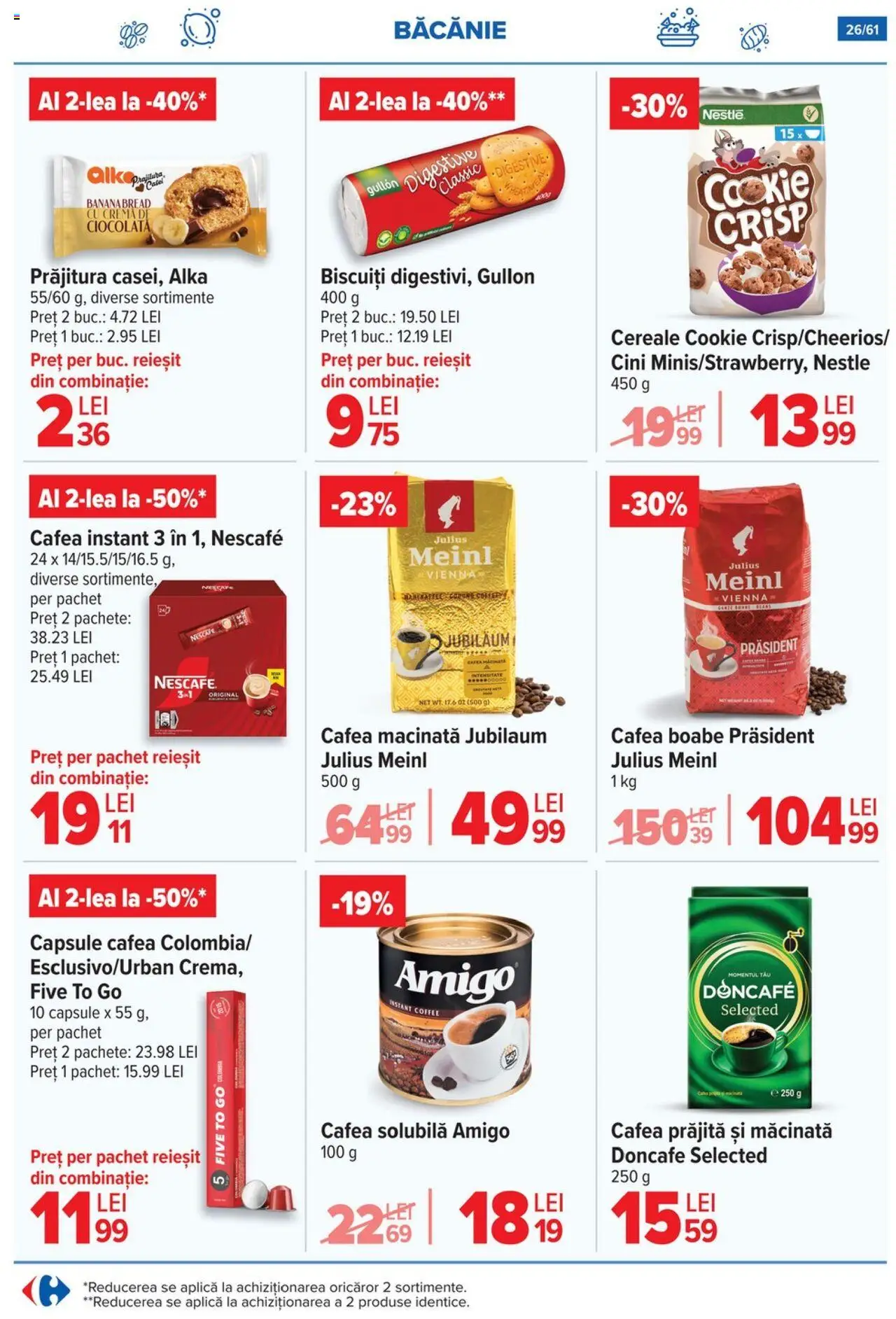 Catalog Carrefour 3 - 15 Septembrie 2025 | Pagina 27 | Produse: Prăjitură, Cafea, Ciocolată, Cereale
