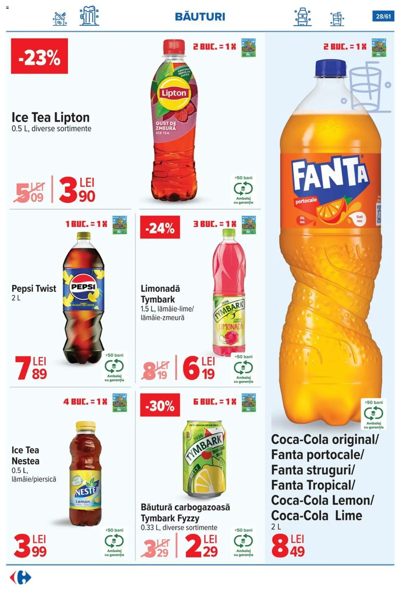 Catalog Carrefour 3 - 15 Septembrie 2025 | Pagina 29 | Produse: Zmeură, Sıcak su torbası, Portocale, Ice tea
