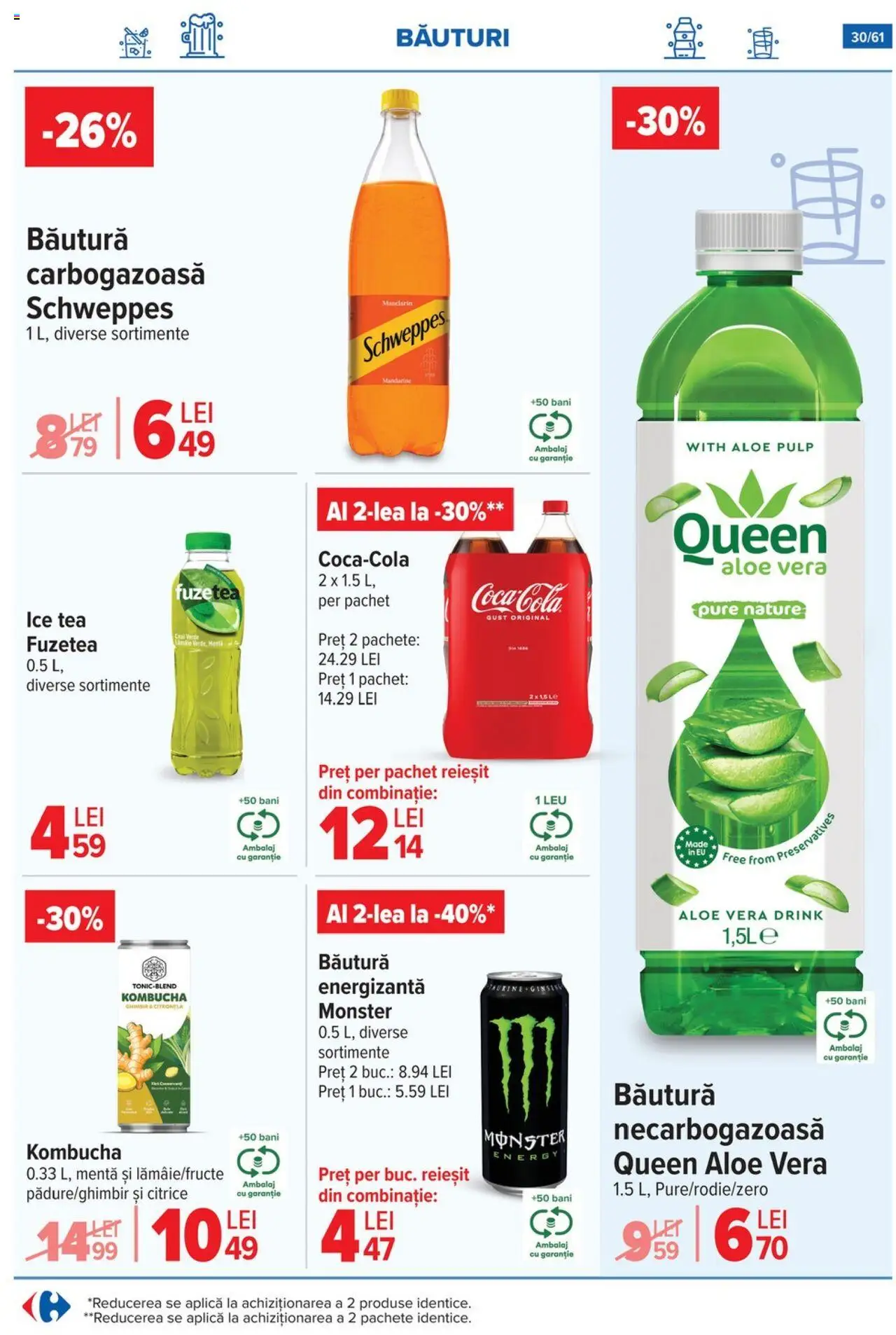 Catalog Carrefour 3 - 15 Septembrie 2025 | Pagina 31 | Produse: Aloe vera, Ice tea, Mandarine