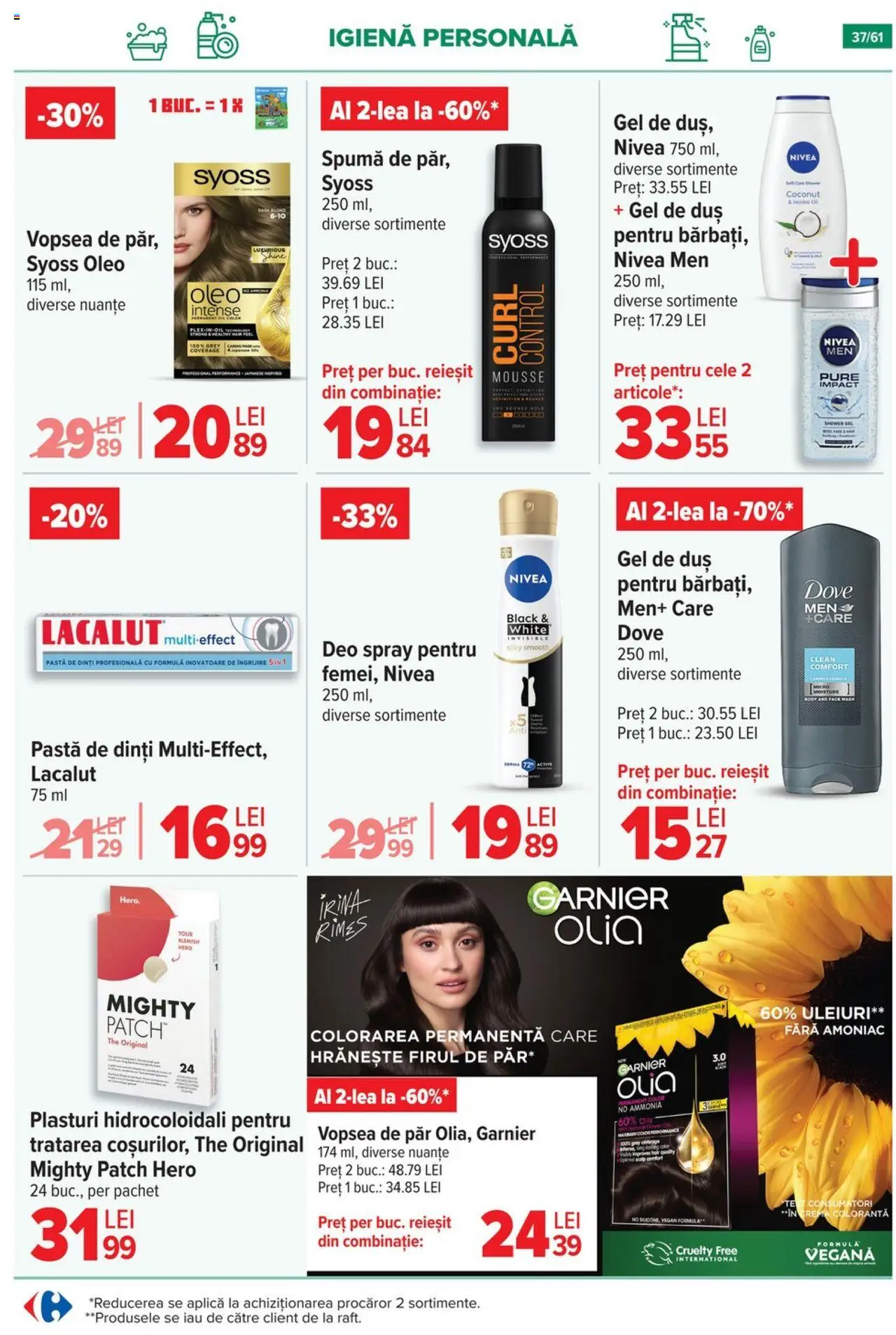 Catalog Carrefour 3 - 15 Septembrie 2025 | Pagina 38 | Produse: Body, Duș, Peluş Köpek Yatağı, Gel de duș