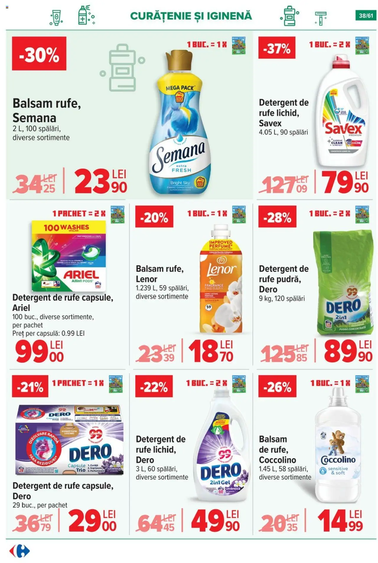 Catalog Carrefour 3 - 15 Septembrie 2025 | Pagina 39 | Produse: Pomelo, Pudră, Balsam, Detergent