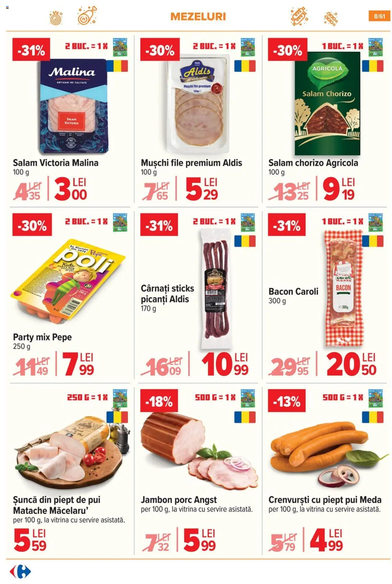 Catalog Carrefour 3 - 15 Septembrie 2025 | Pagina 9 | Produse: Hacıyatmaz Kedi Oyuncağı, Crenvurști, Bacon, Salam