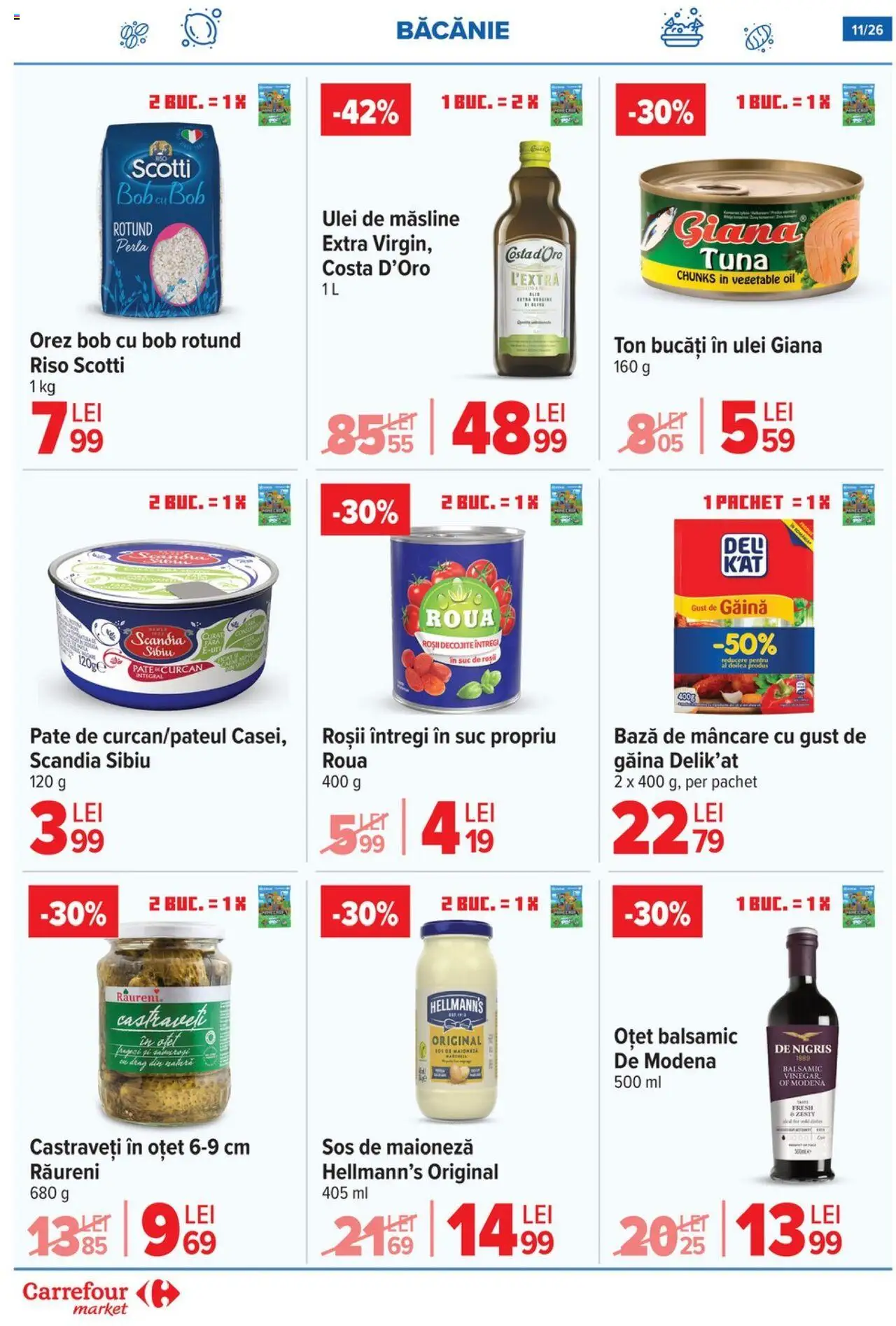 Catalog Carrefour 3 - 15 Septembrie 2025 | Pagina 12 | Produse: Pate, Ulei, Suc, Sos