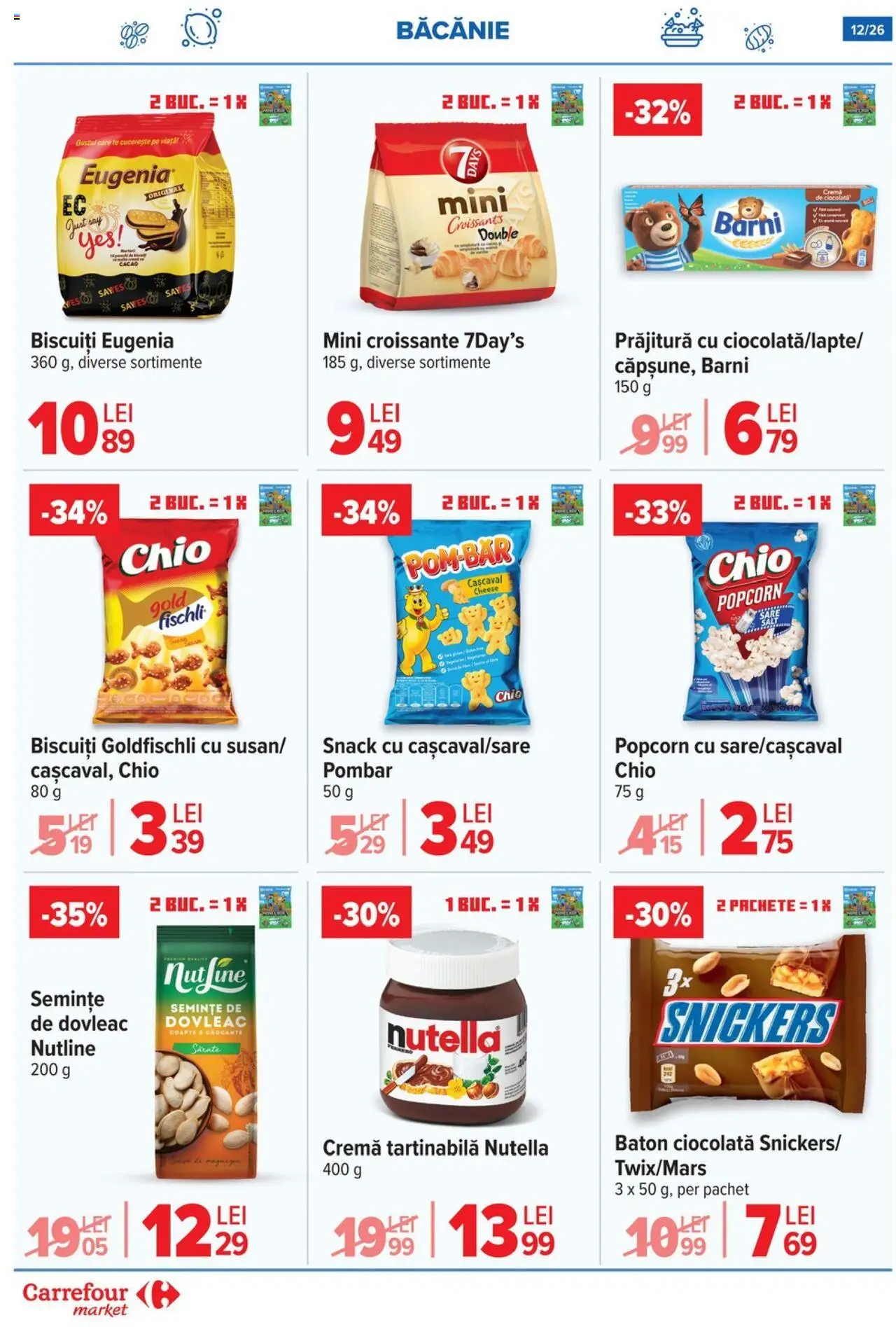 Catalog Carrefour 3 - 15 Septembrie 2025 | Pagina 13 | Produse: Dovleac, Prăjitură, Semințe, Cremă tartinabilă