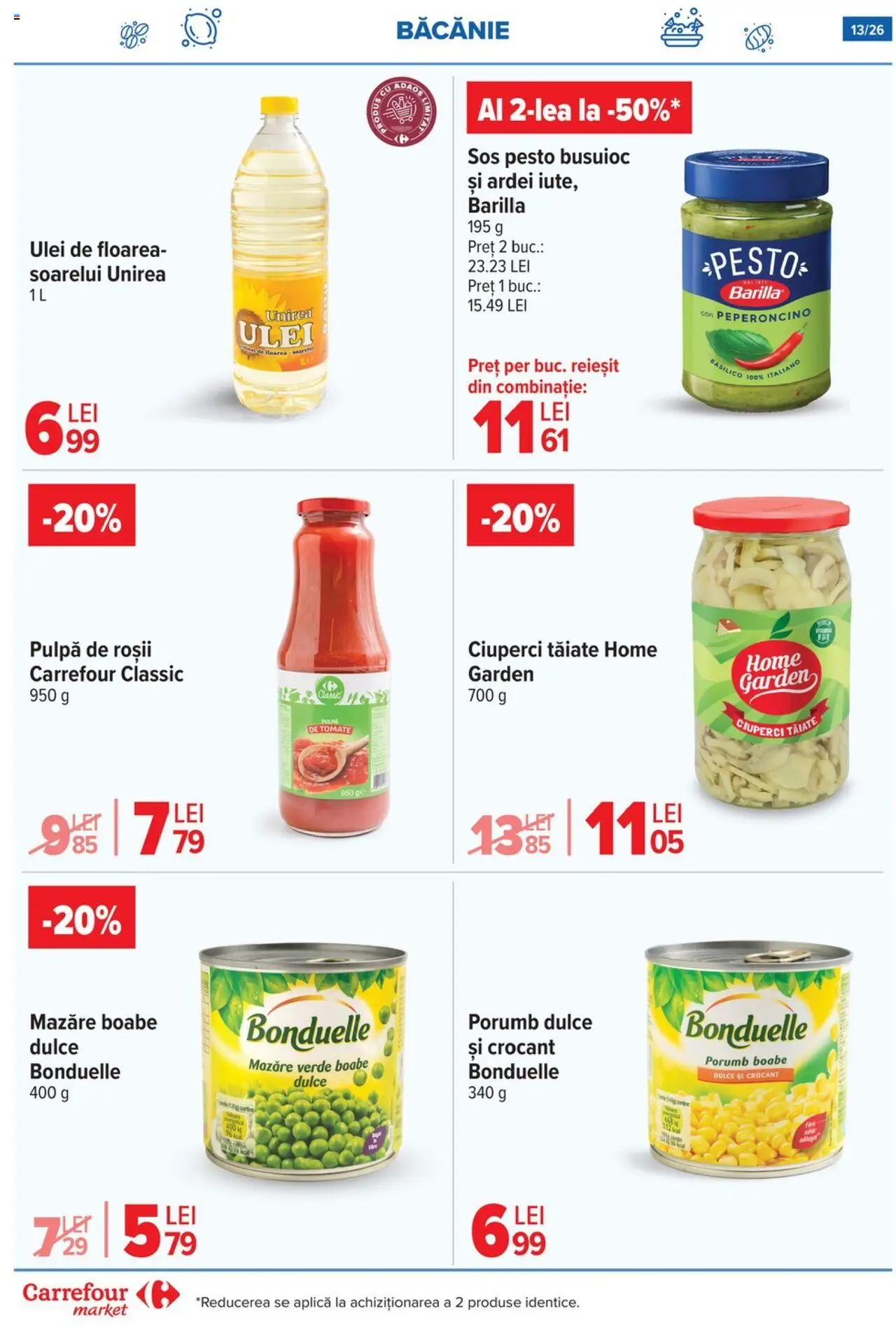 Catalog Carrefour 3 - 15 Septembrie 2025 | Pagina 14 | Produse: Mazăre, Ardei, Ulei, Roșii