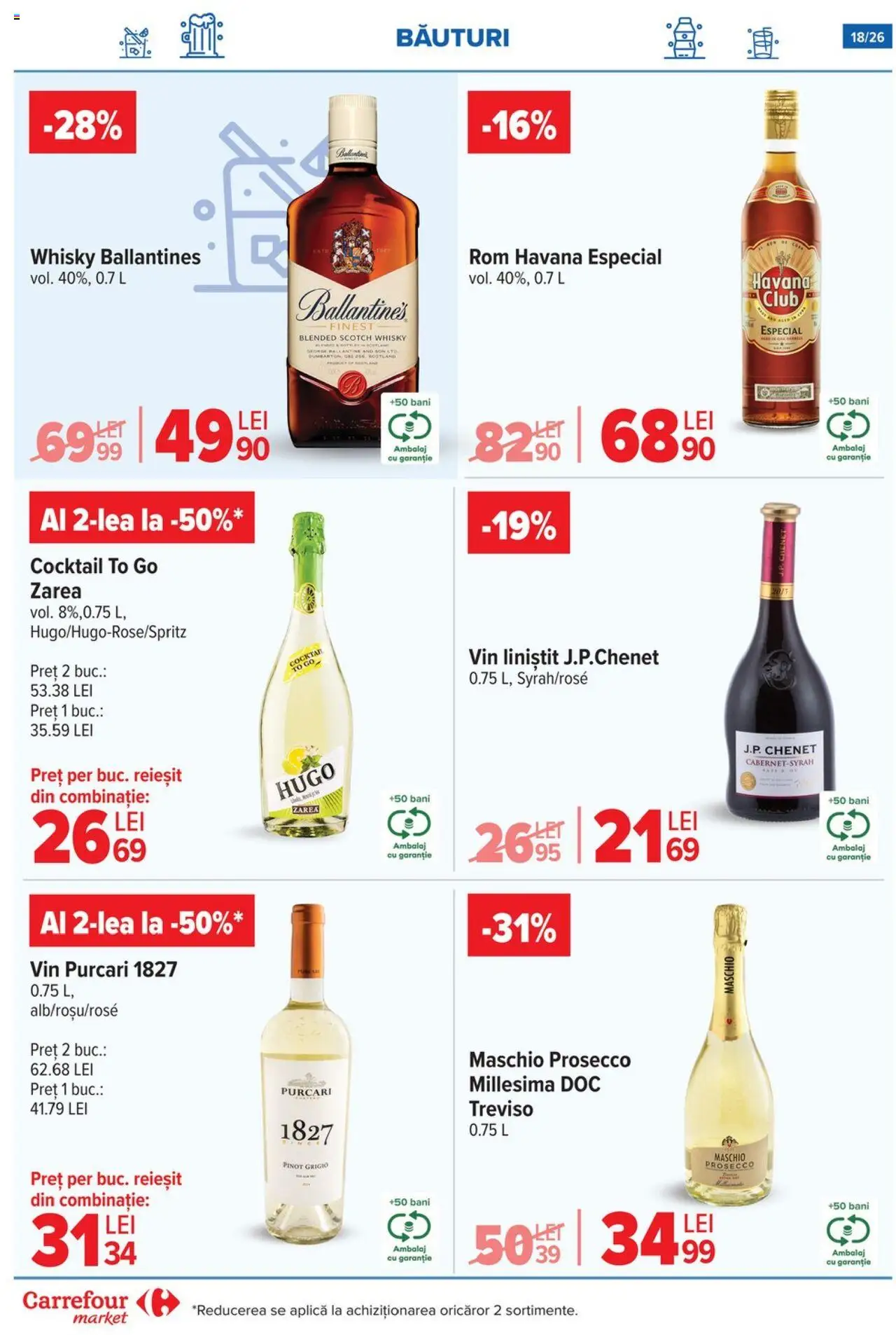 Catalog Carrefour 3 - 15 Septembrie 2025 | Pagina 19 | Produse: Prosecco, Vin, Cocktail, Klementiinit