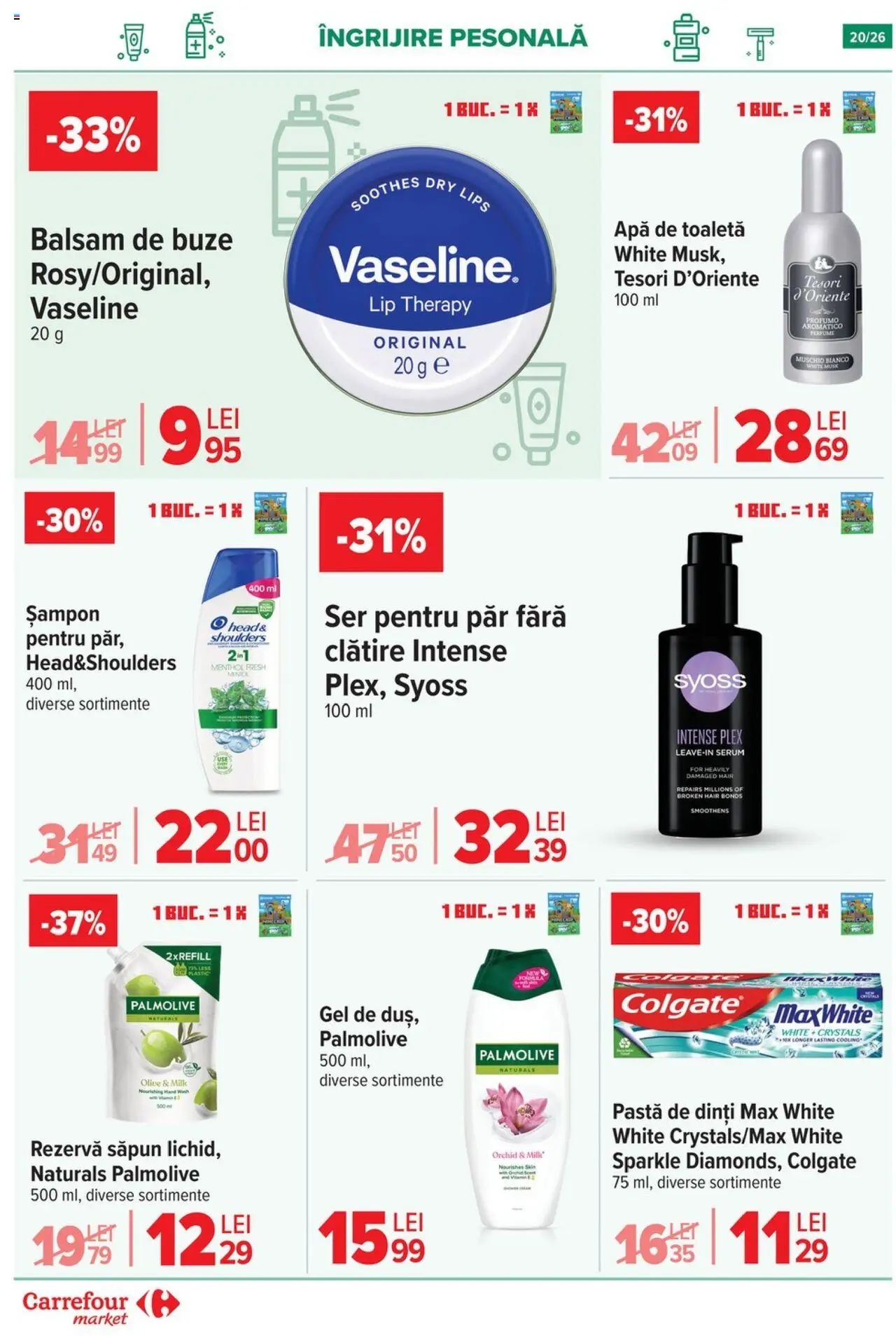 Catalog Carrefour 3 - 15 Septembrie 2025 | Pagina 21 | Produse: Serum, Șampon, Balsam, Pastă de dinți