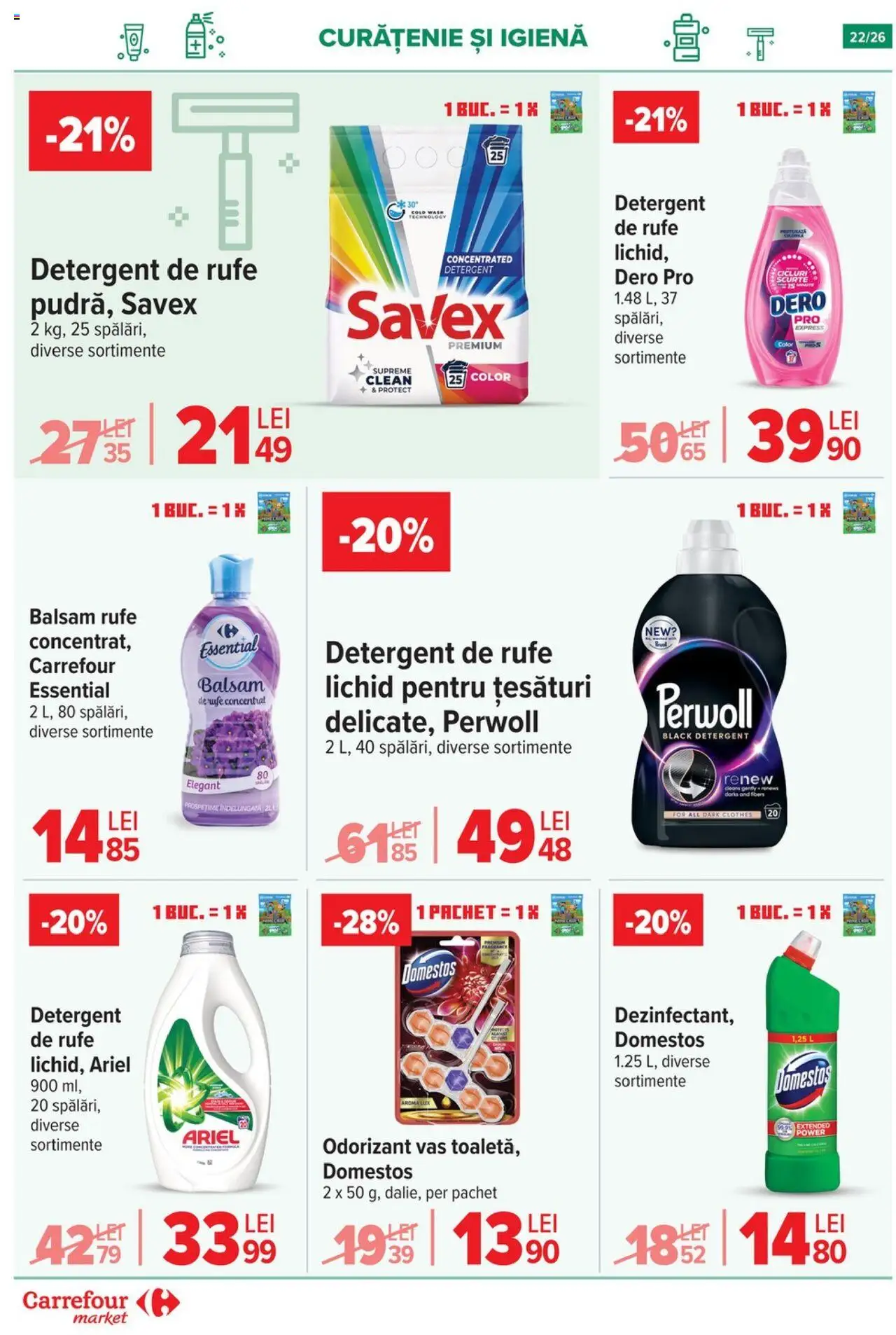 Catalog Carrefour 3 - 15 Septembrie 2025 | Pagina 23 | Produse: Pomelo, Balsam, Detergent