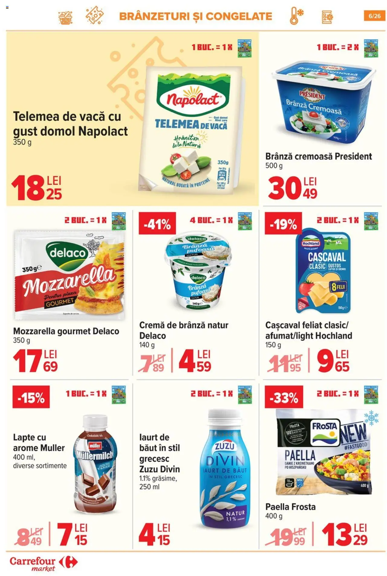 Catalog Carrefour 3 - 15 Septembrie 2025 | Pagina 7 | Produse: Masaüstü kılıfı, Cașcaval, Brânză, Cremă