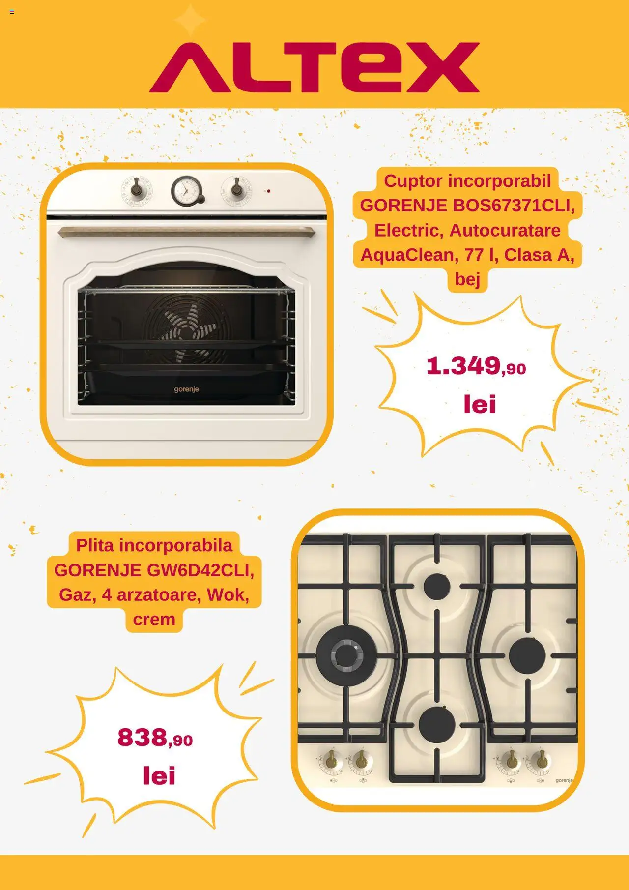 Catalog Altex 4 - 9 Septembrie 2025 | Pagina 6 | Produse: Cuptor, Plită