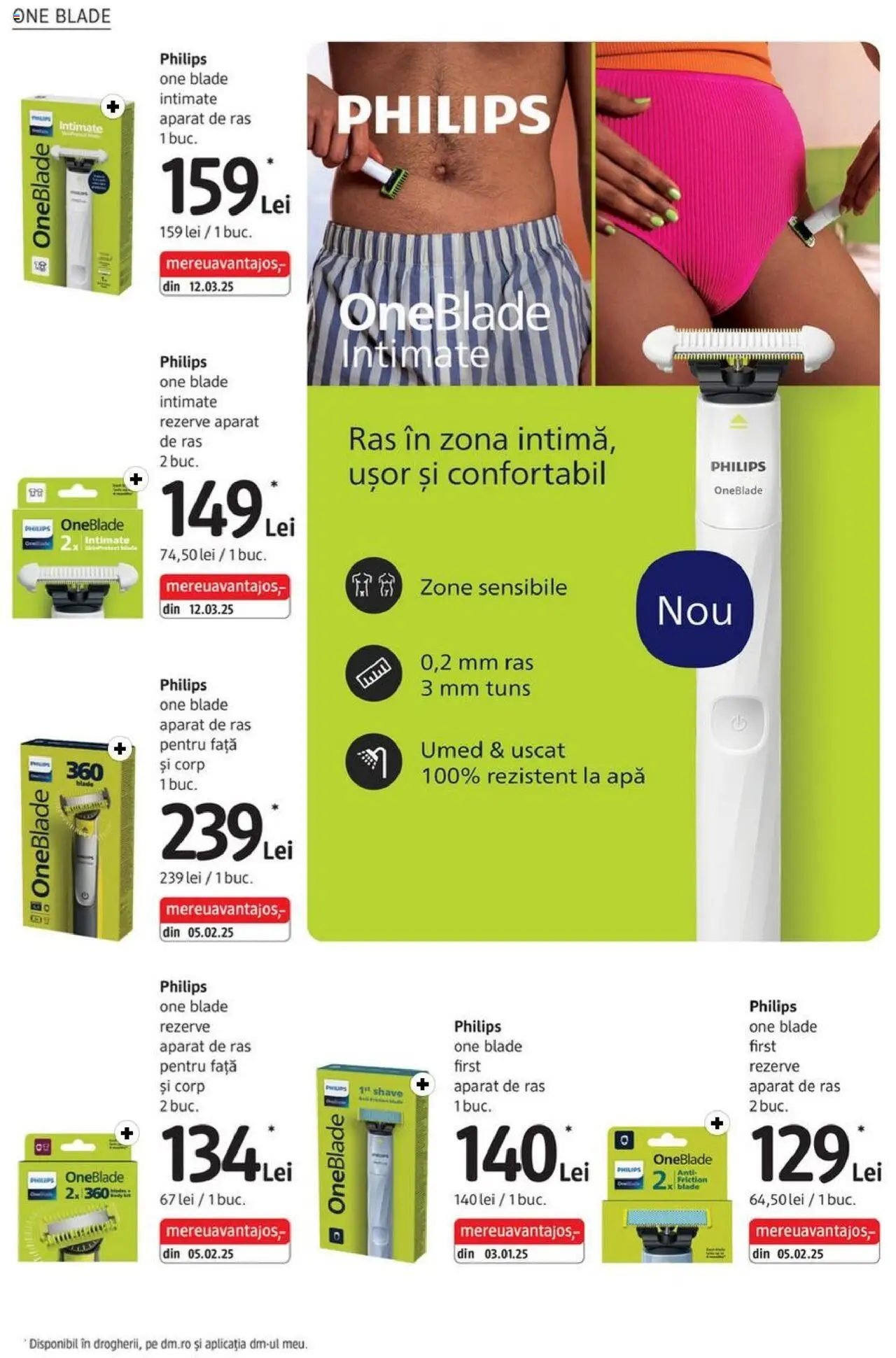 Catalog DM Drogerie Markt 4 - 29 Septembrie 2025 | Pagina 14 | Produse: Enginar, Aparat De Ras, Apă