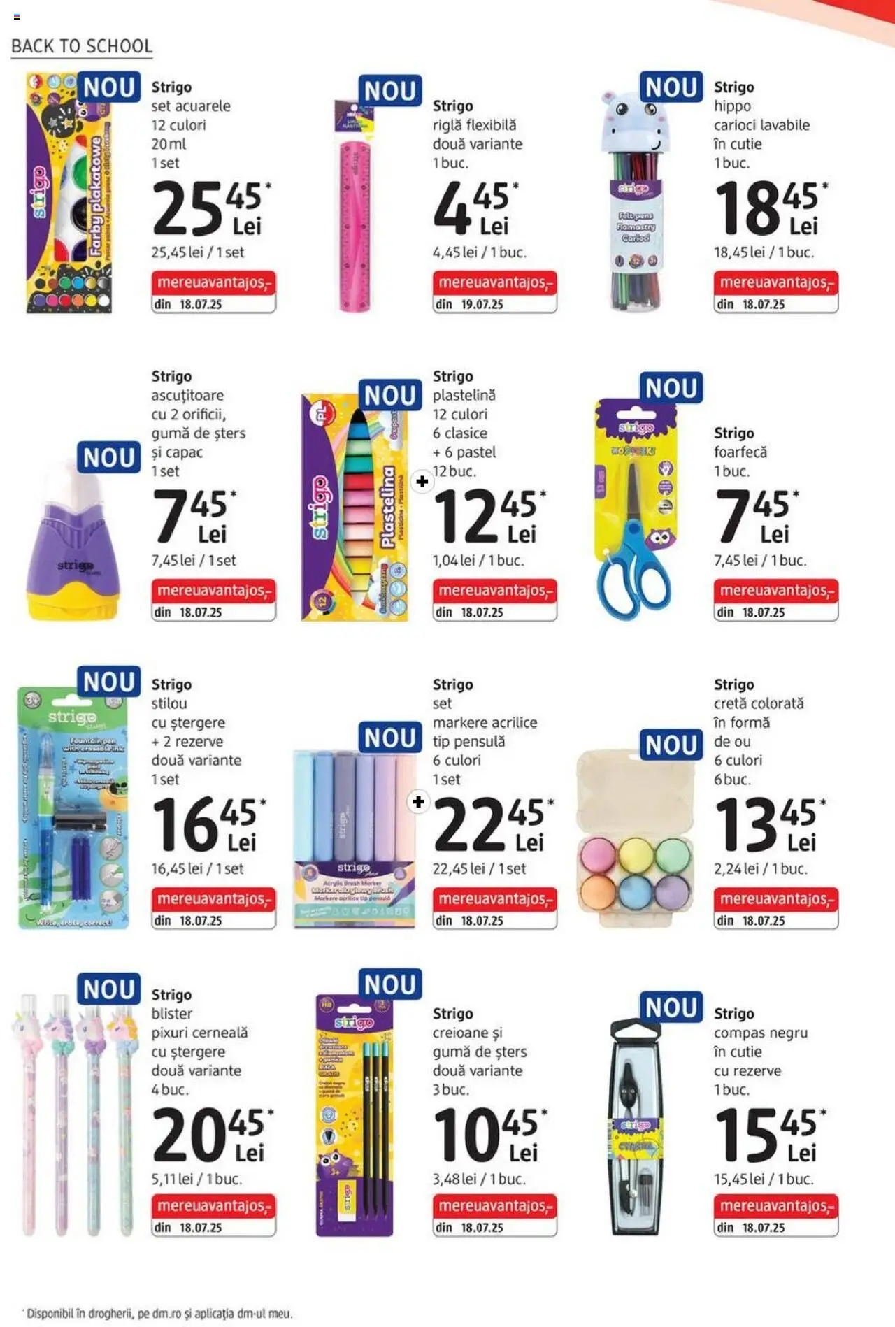 Catalog DM Drogerie Markt 4 - 29 Septembrie 2025 | Pagina 18 | Produse: Ascuțitoare, Cutie
