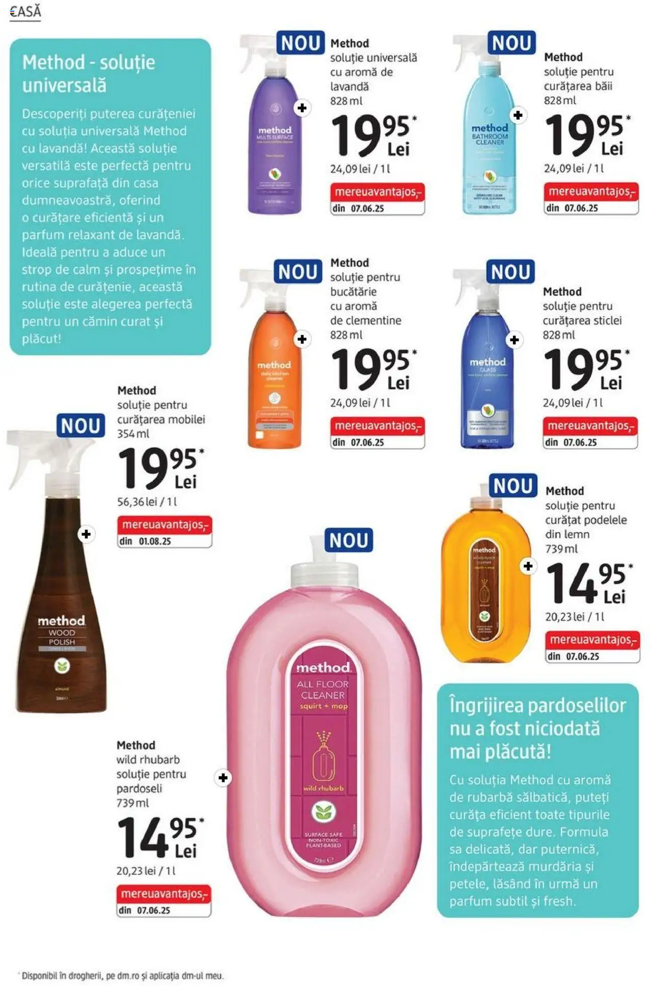 Catalog DM Drogerie Markt 4 - 29 Septembrie 2025 | Pagina 20 | Produse: Mop, Bucătărie, Parfum