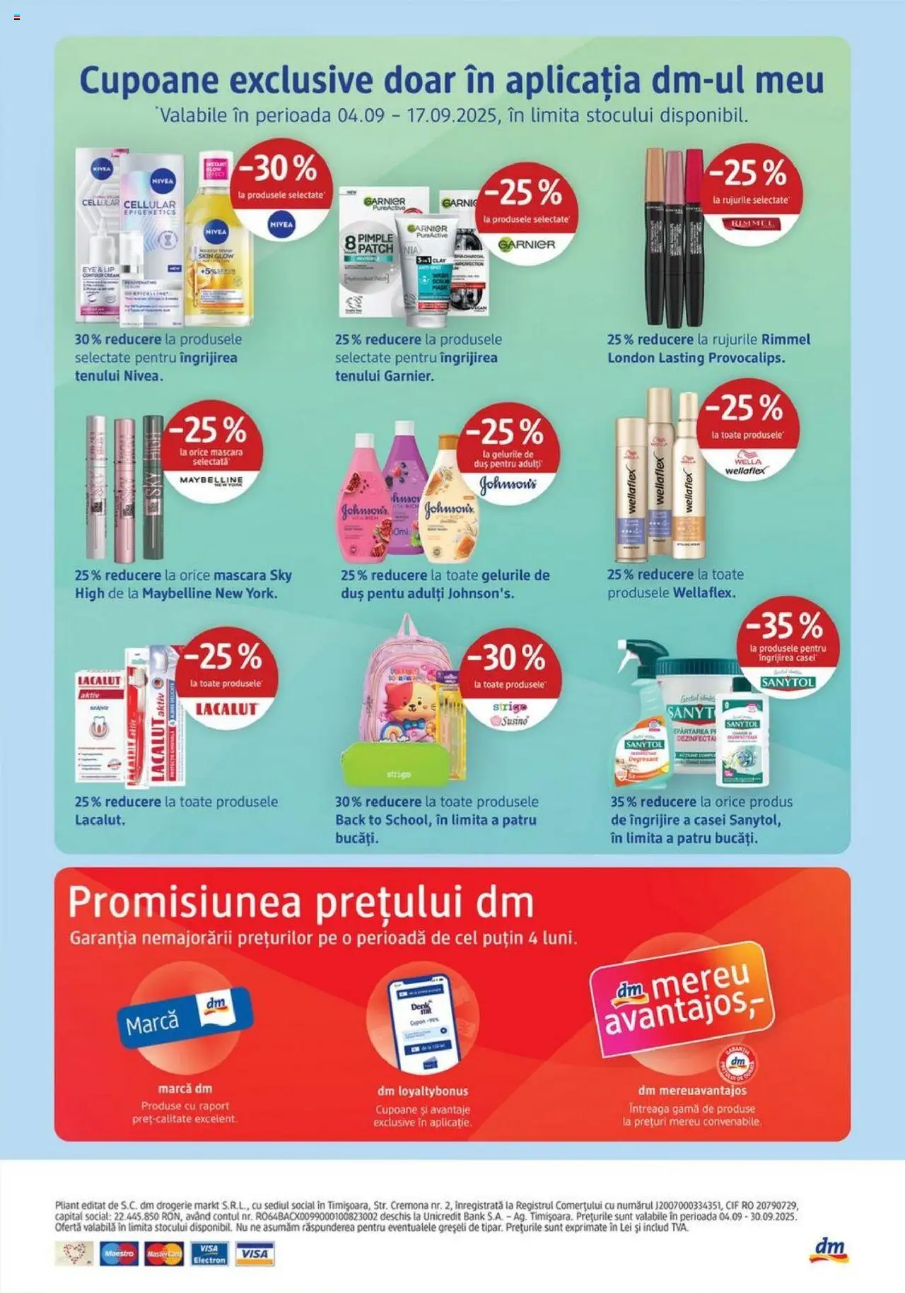 Catalog DM Drogerie Markt 4 - 29 Septembrie 2025 | Pagina 24 | Produse: Duș, Mascara