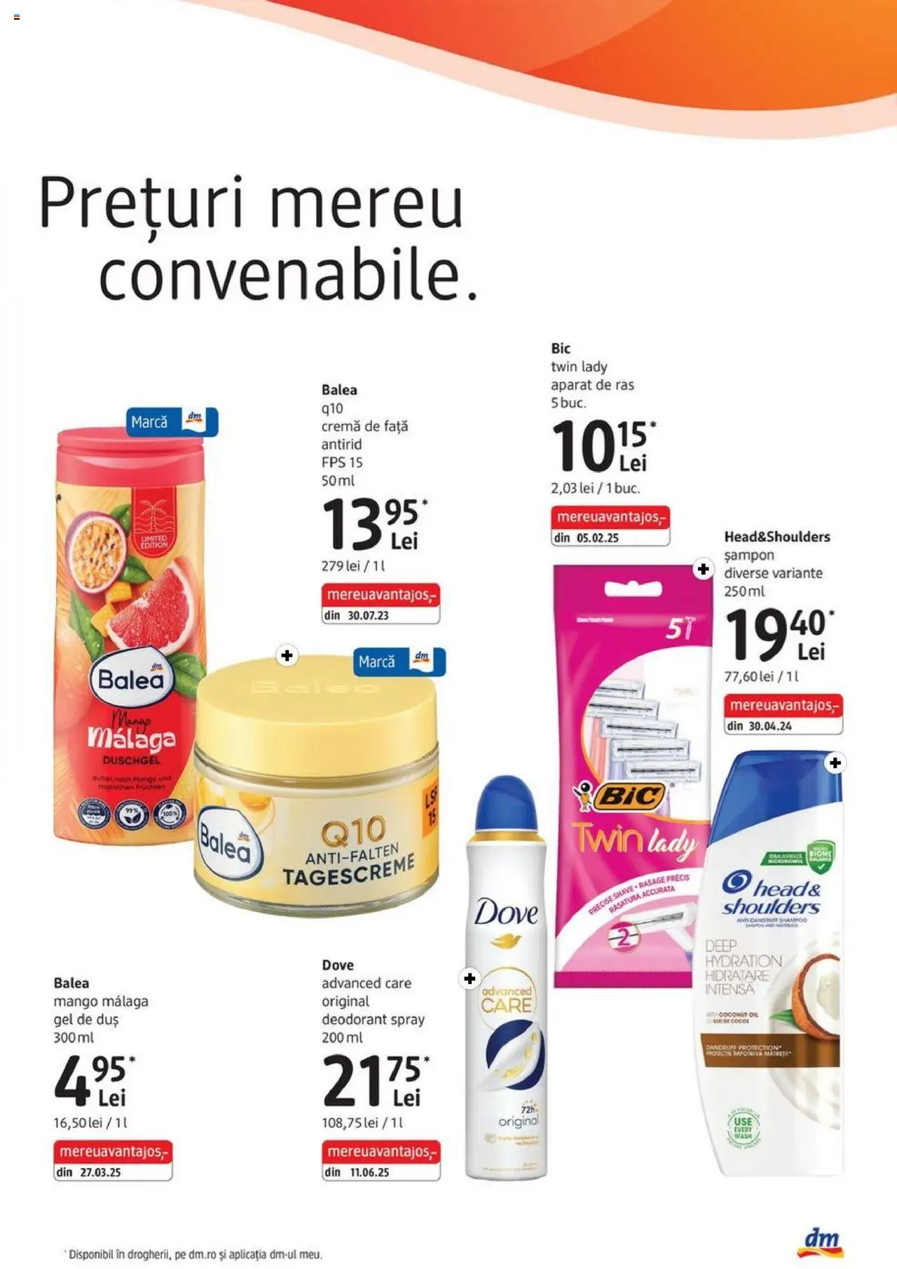 Catalog DM Drogerie Markt 4 - 29 Septembrie 2025 | Pagina 3 | Produse: Șampon, Gel de duș, Deodorant, Mango