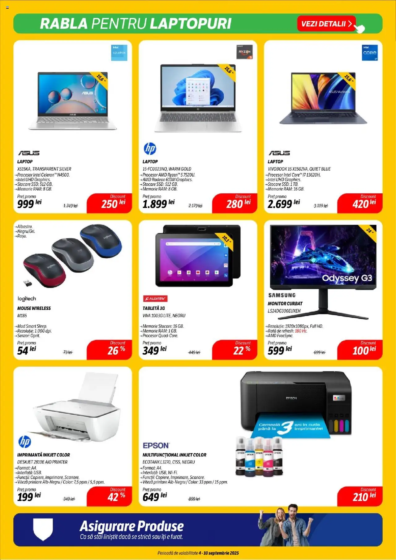 Catalog Flanco 4 - 9 Septembrie 2025 | Pagina 16 | Produse: Memorie, Monitor, Imprimantă, Mouse