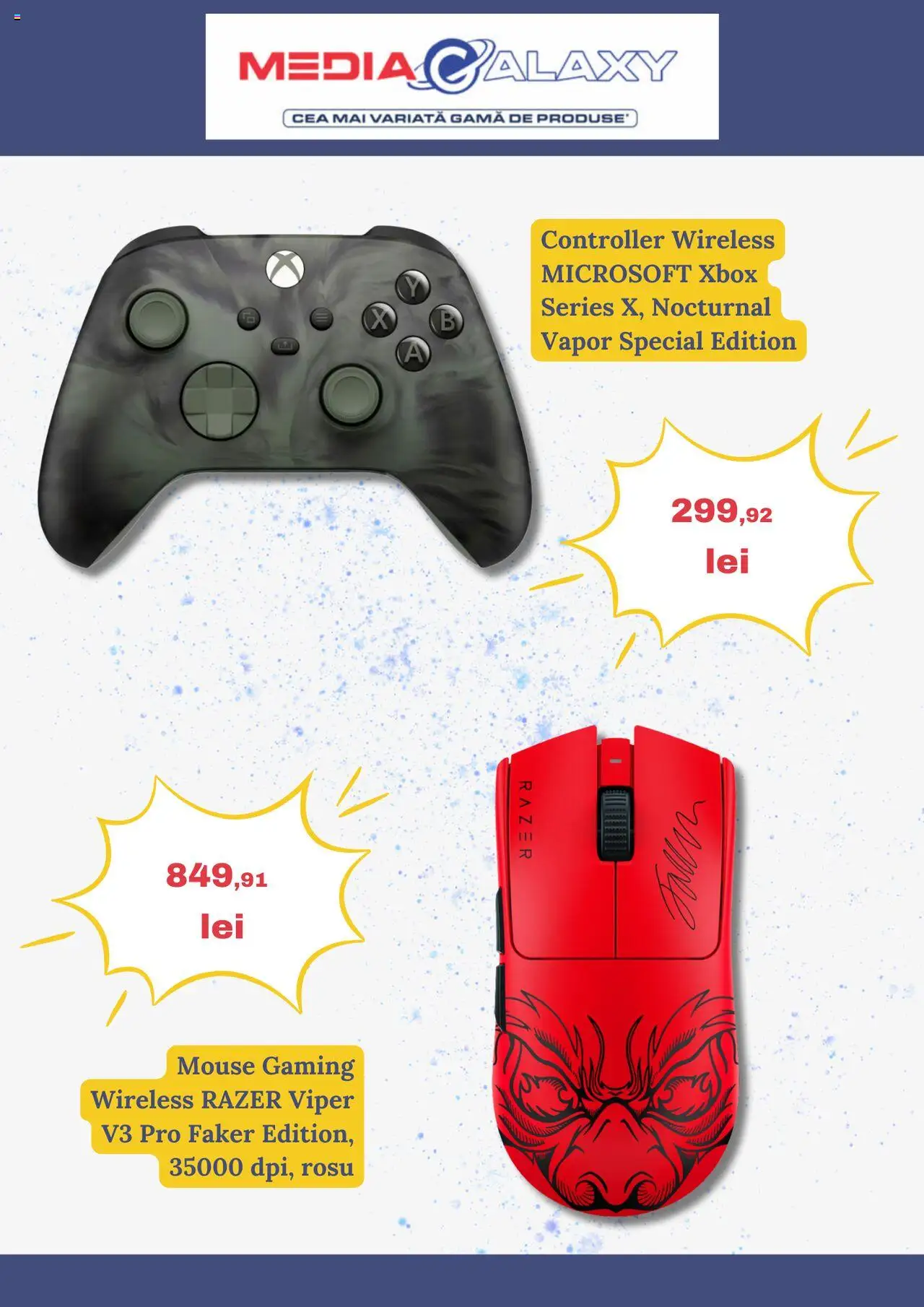 Catalog Media Galaxy 4 - 9 Septembrie 2025 | Pagina 4 | Produse: Mouse, Xbox