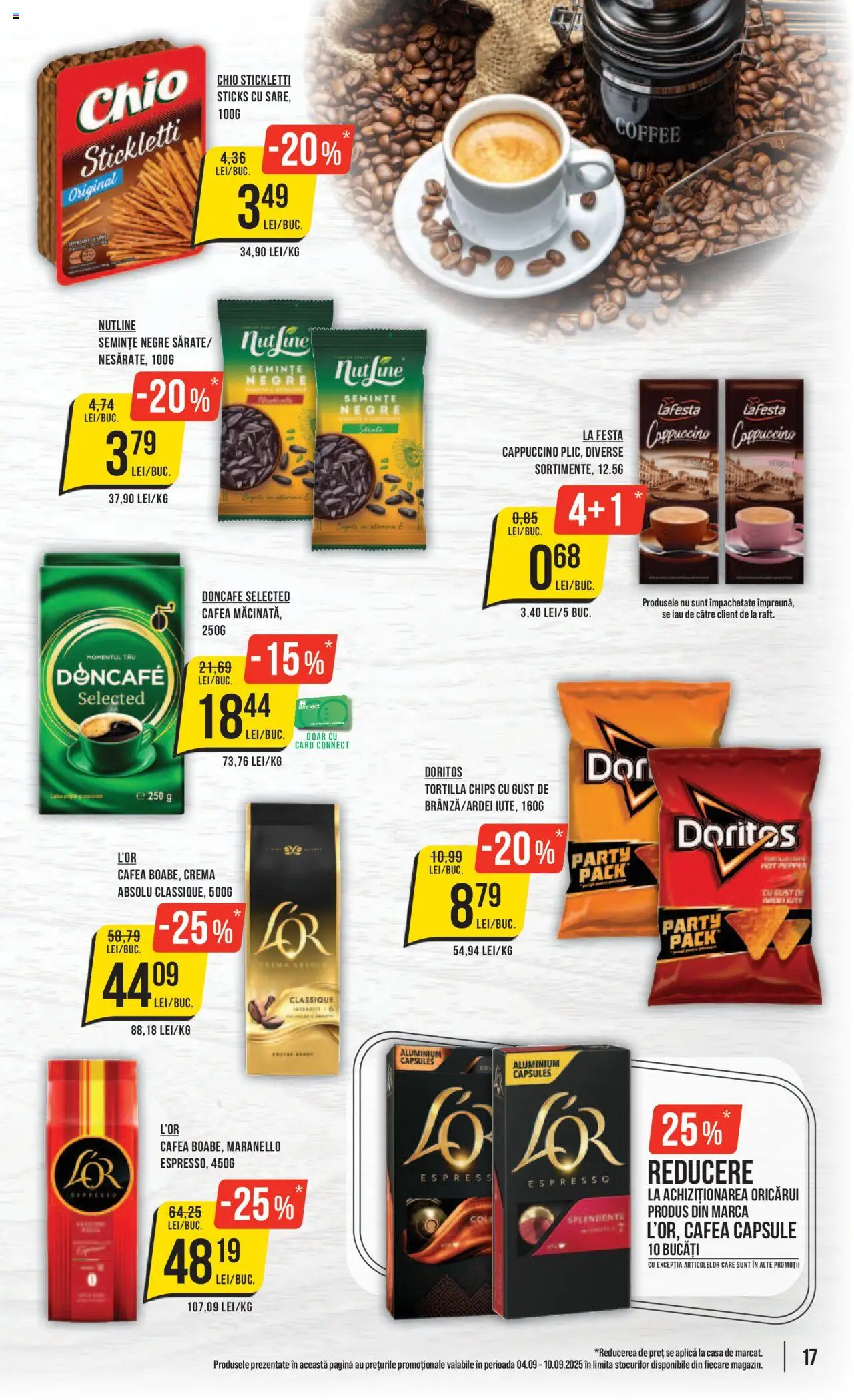 Catalog Mega Image 4 - 9 Septembrie 2025 | Pagina 17 | Produse: Semințe, Cremă, Cafea