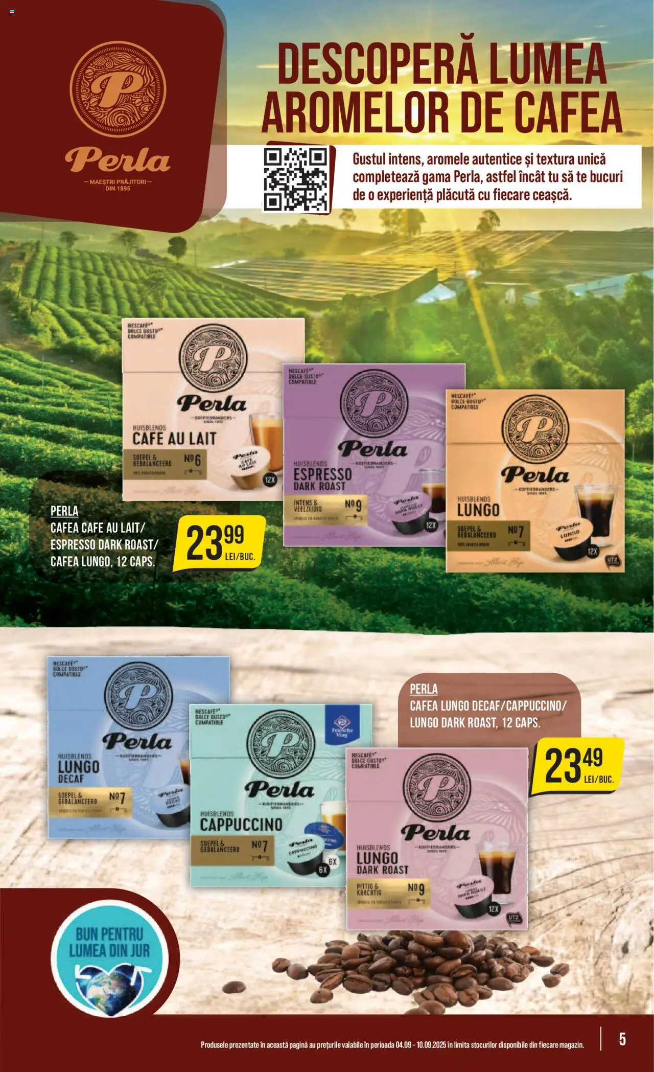Catalog Mega Image 4 - 9 Septembrie 2025 | Pagina 5 | Produse: Cafea