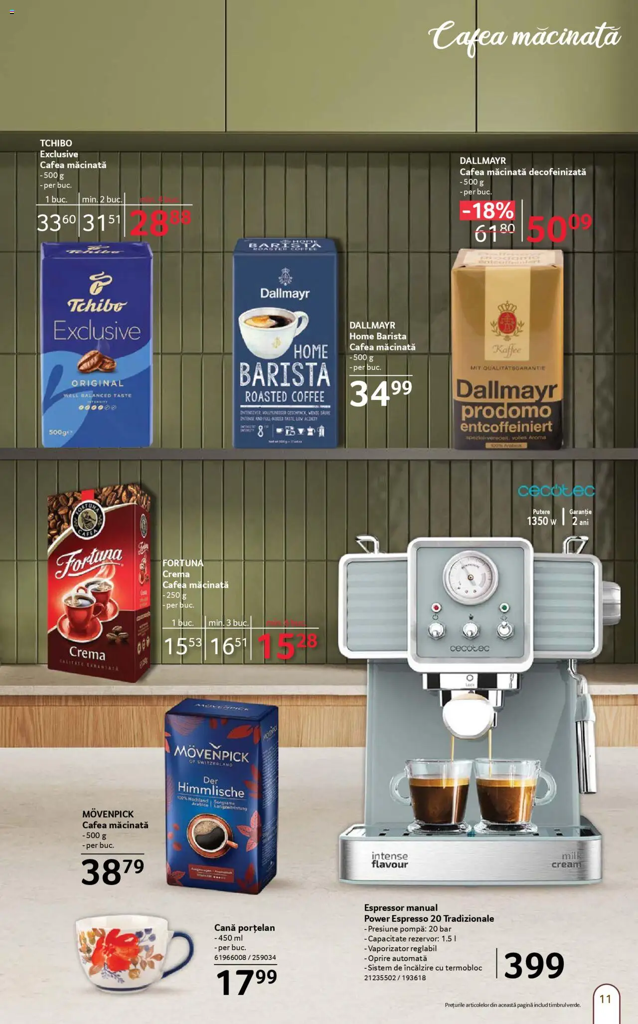 Catalog Selgros 5 - 17 Septembrie 2025 | Pagina 11 | Produse: Espressor, Cremă, Cafea