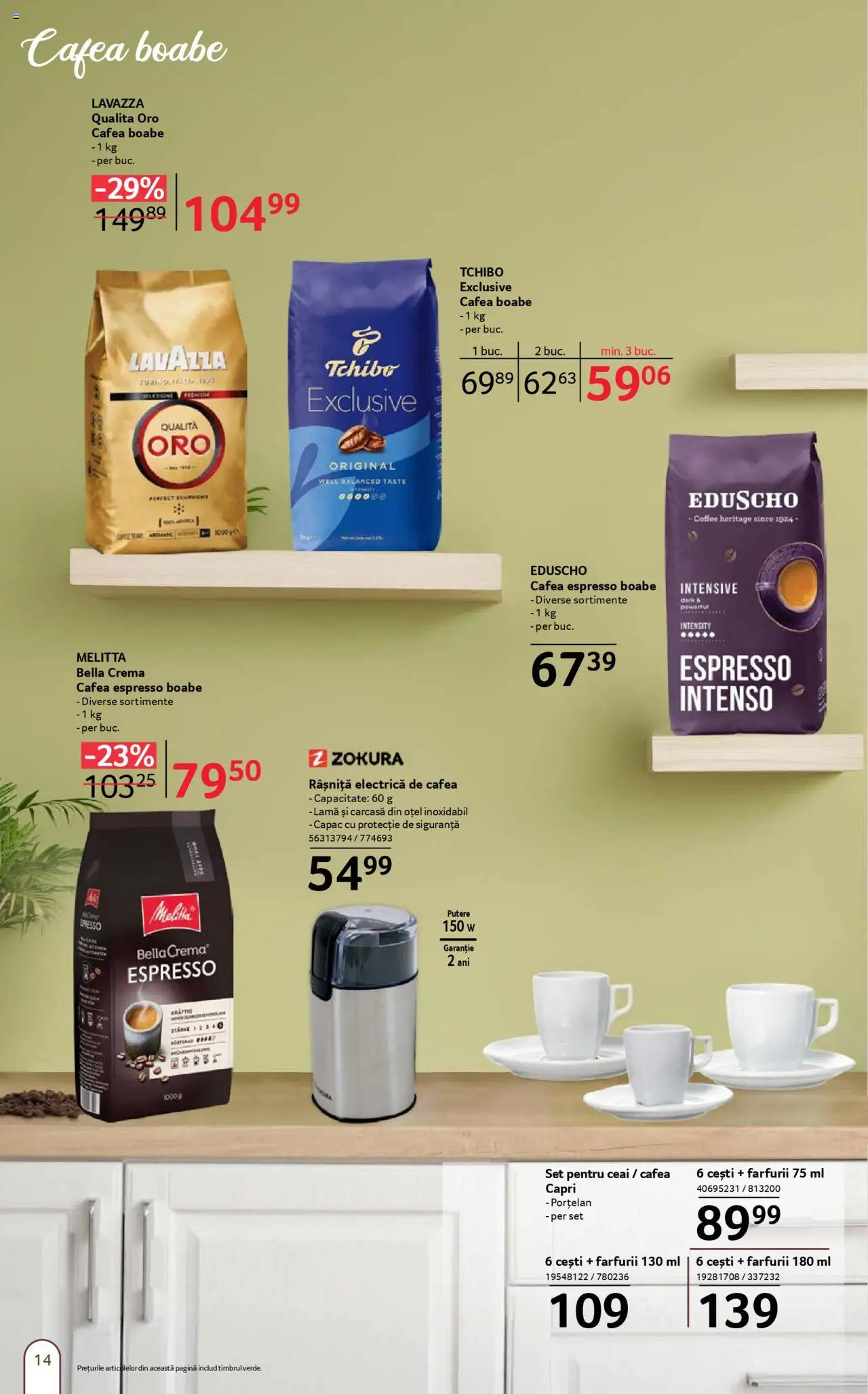 Catalog Selgros 5 - 17 Septembrie 2025 | Pagina 14 | Produse: Carcasă, Cremă, Cafea, Ceai