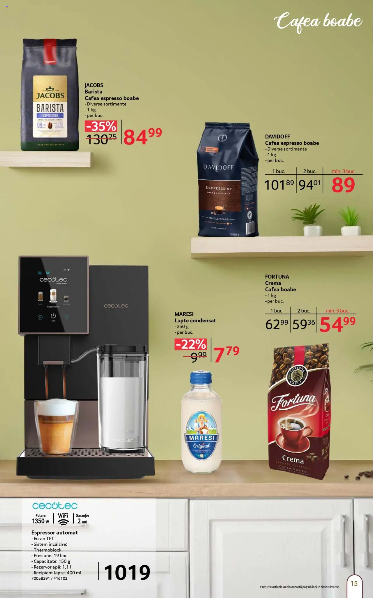 Catalog Selgros 5 - 17 Septembrie 2025 | Pagina 15 | Produse: Köpek çiti, Cremă, Cafea, Apă
