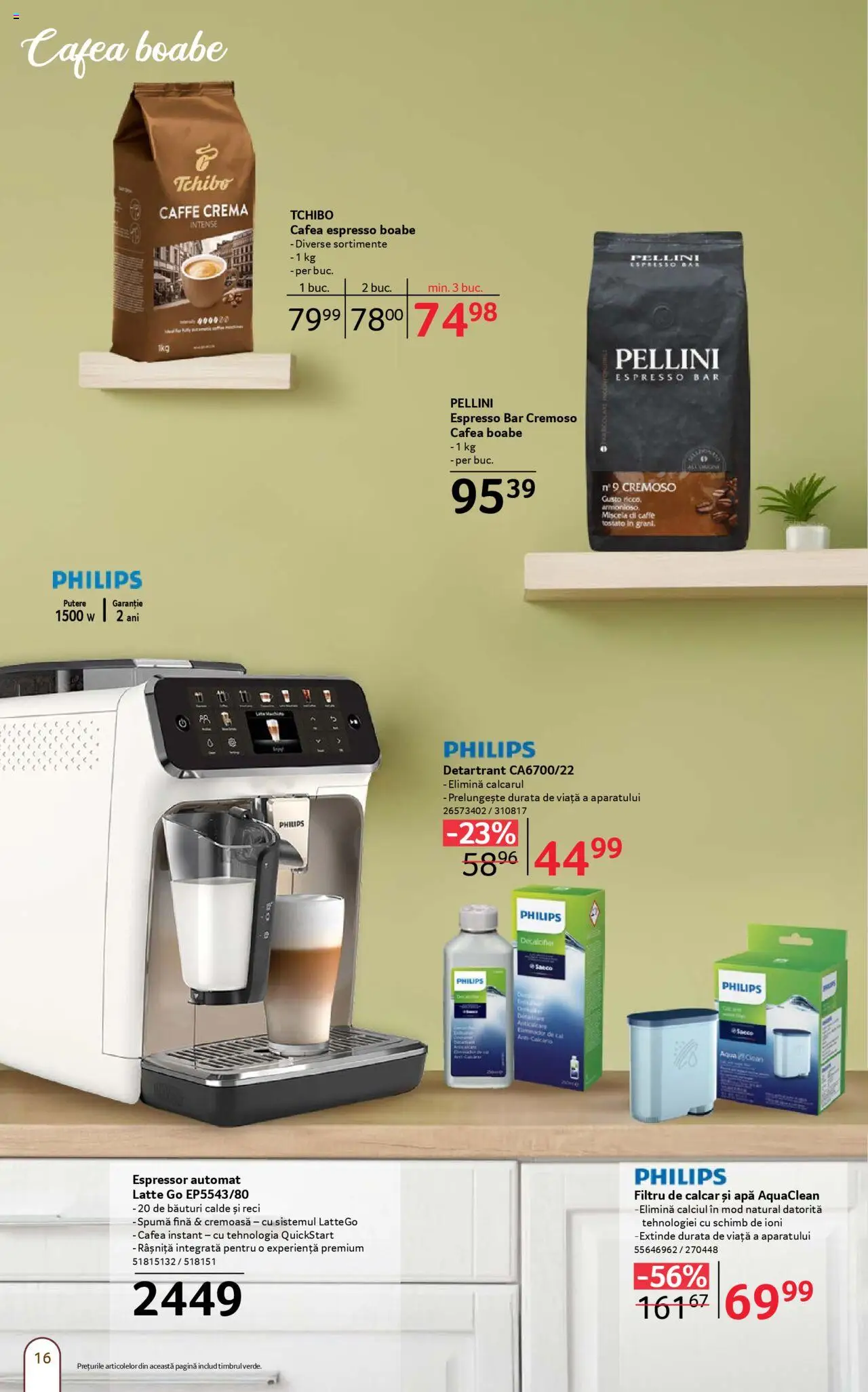 Catalog Selgros 5 - 17 Septembrie 2025 | Pagina 16 | Produse: Enginar, Cremă, Cafea, Apă
