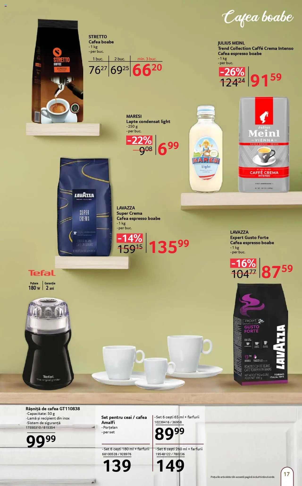 Catalog Selgros 5 - 17 Septembrie 2025 | Pagina 17 | Produse: Lapte, Cremă, Cafea, Ceai