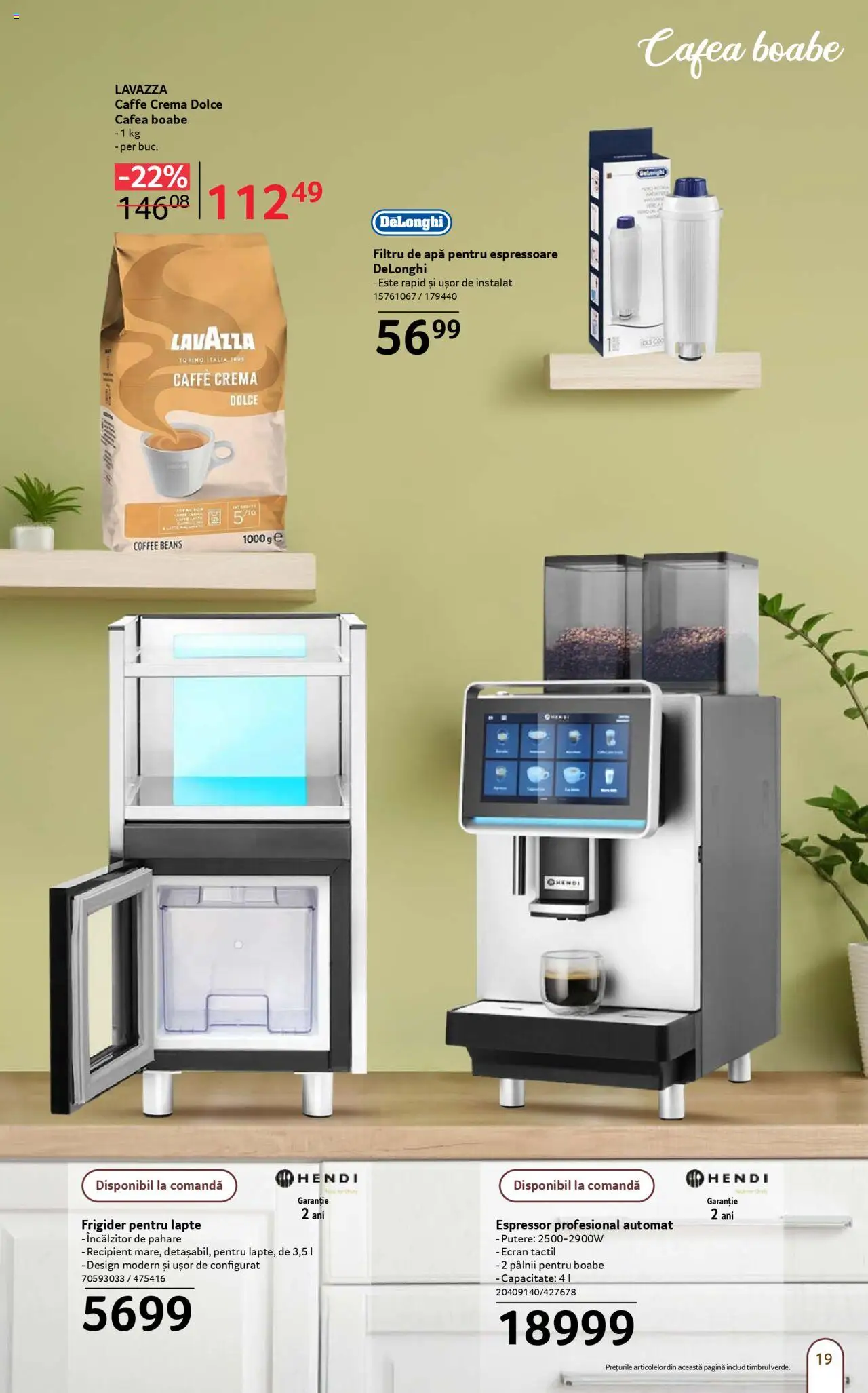 Catalog Selgros 5 - 17 Septembrie 2025 | Pagina 19 | Produse: Frigider, Pahare, Lapte, Cafea