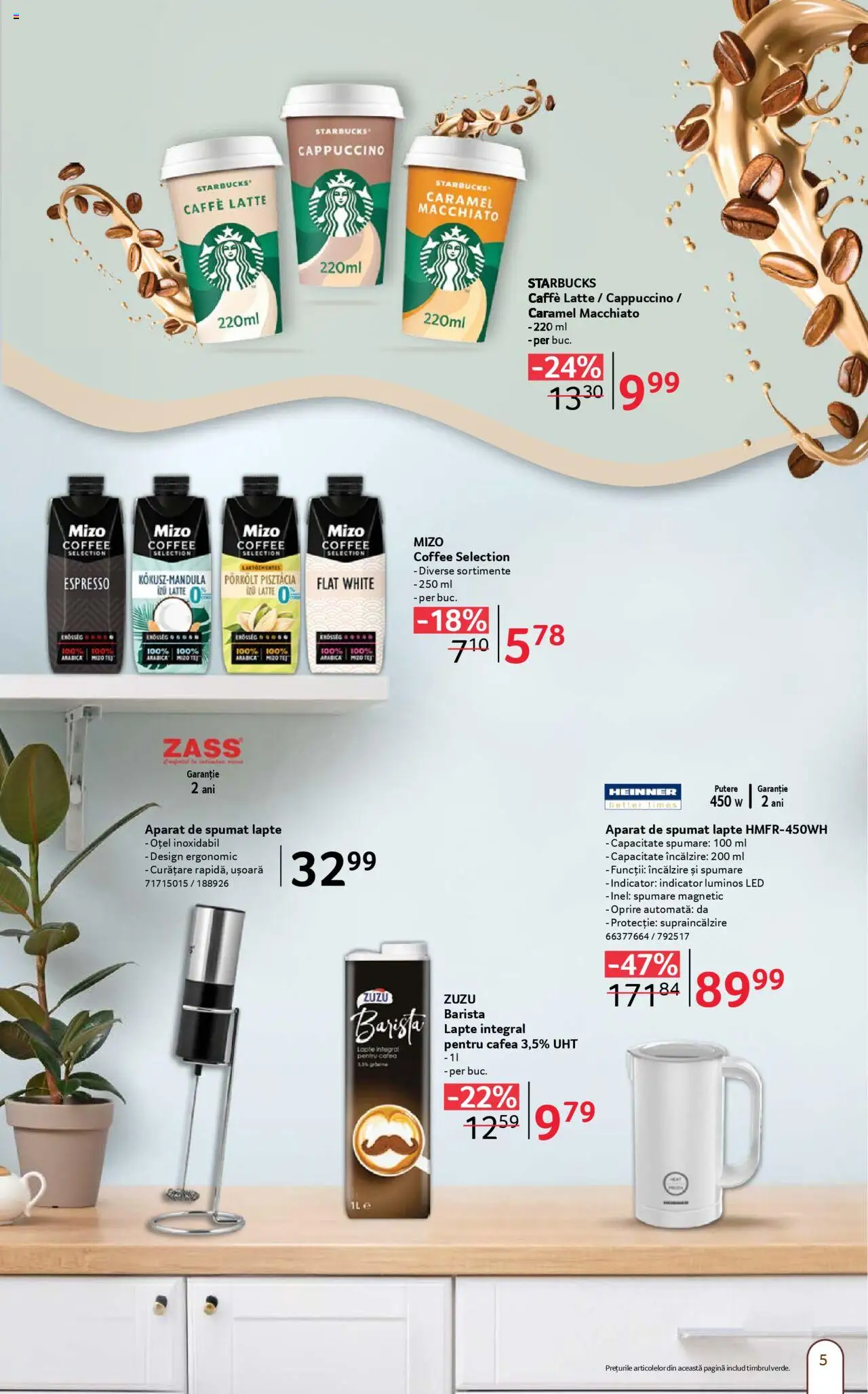 Catalog Selgros 5 - 17 Septembrie 2025 | Pagina 5 | Produse: Inel, Babak, Lapte, Cafea